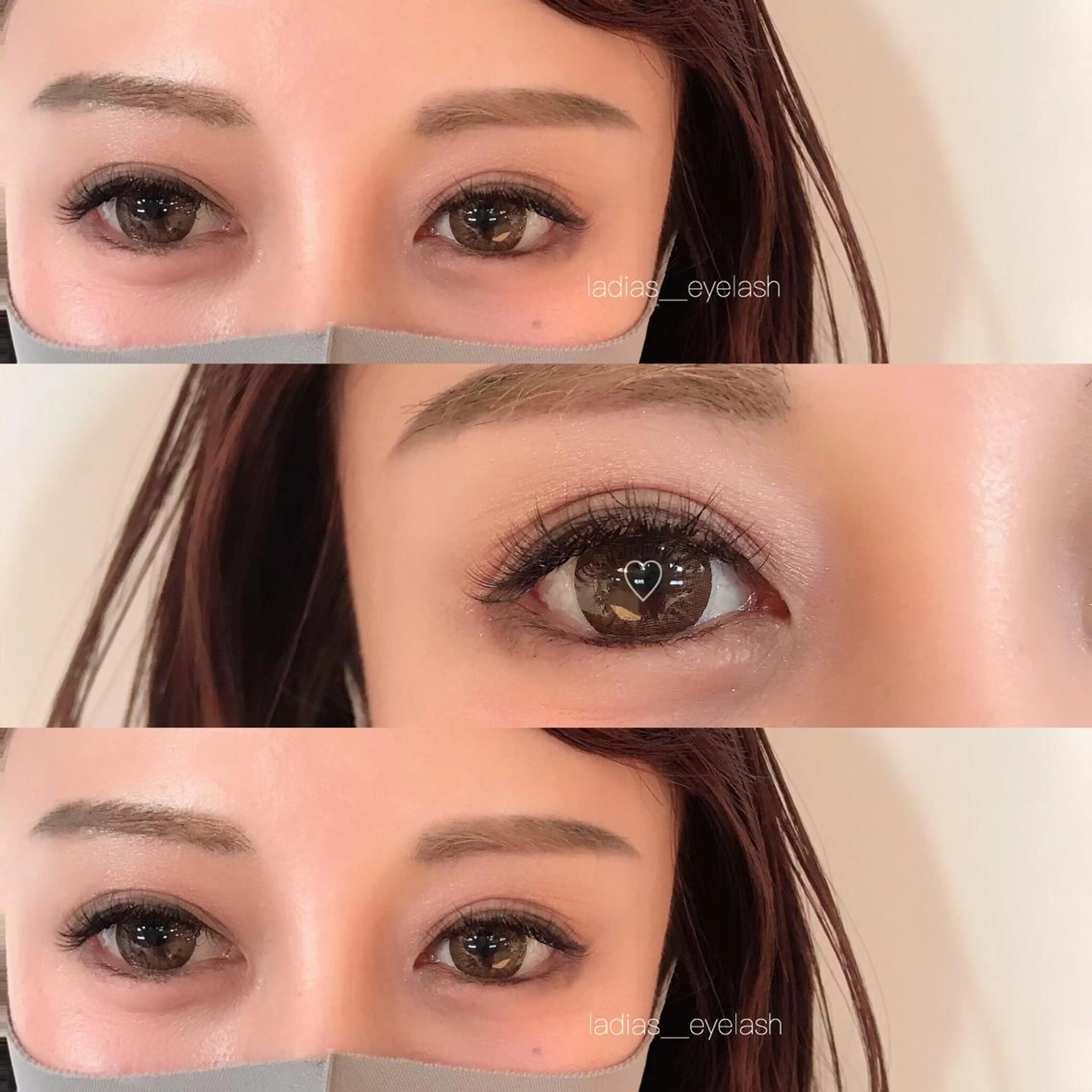 【他店オフ無料】mix lash 100 (single:volume＝𝟙:𝟙)の写真