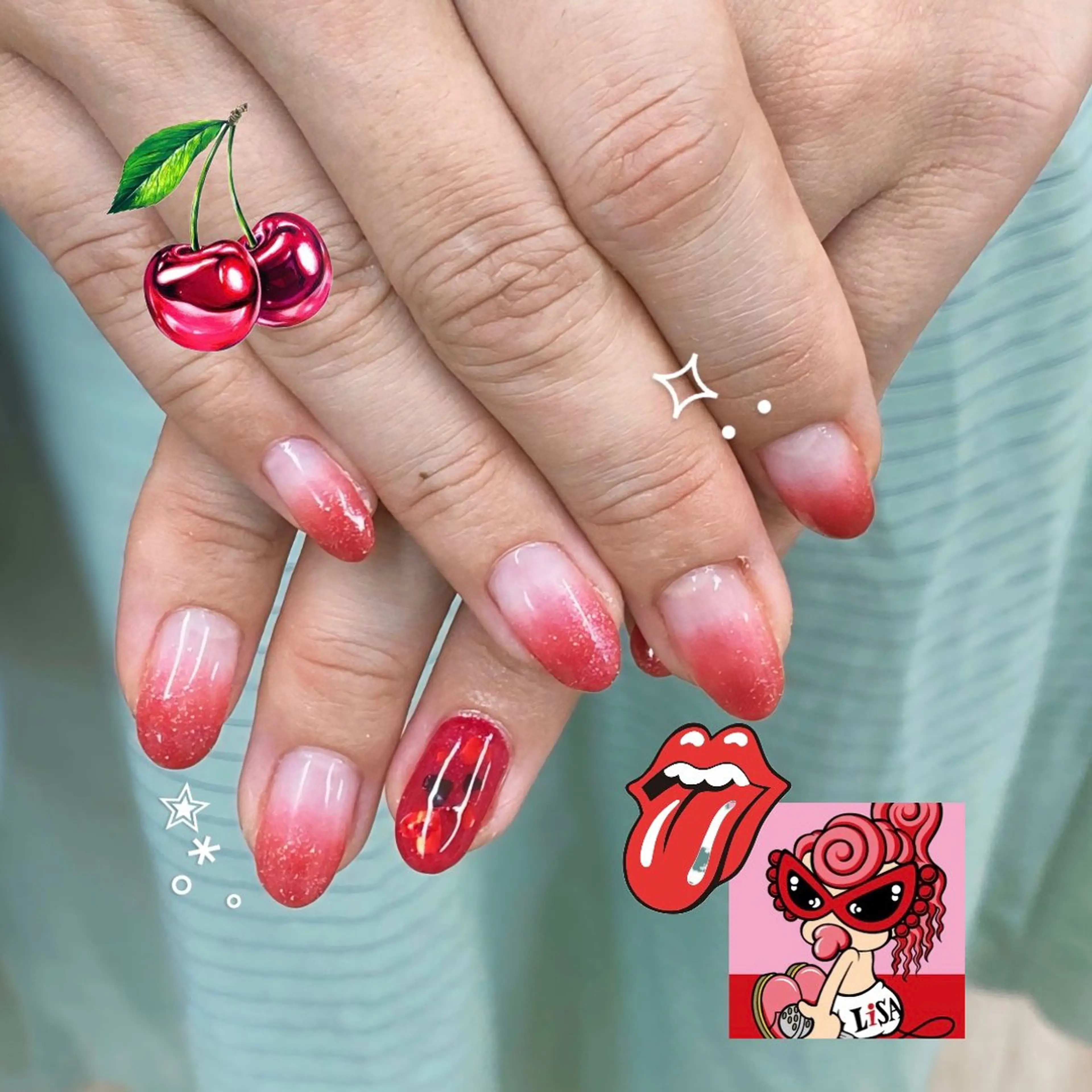 ネイル ハンドネイル 💟Bianca 荒木💟のネイルデザイン