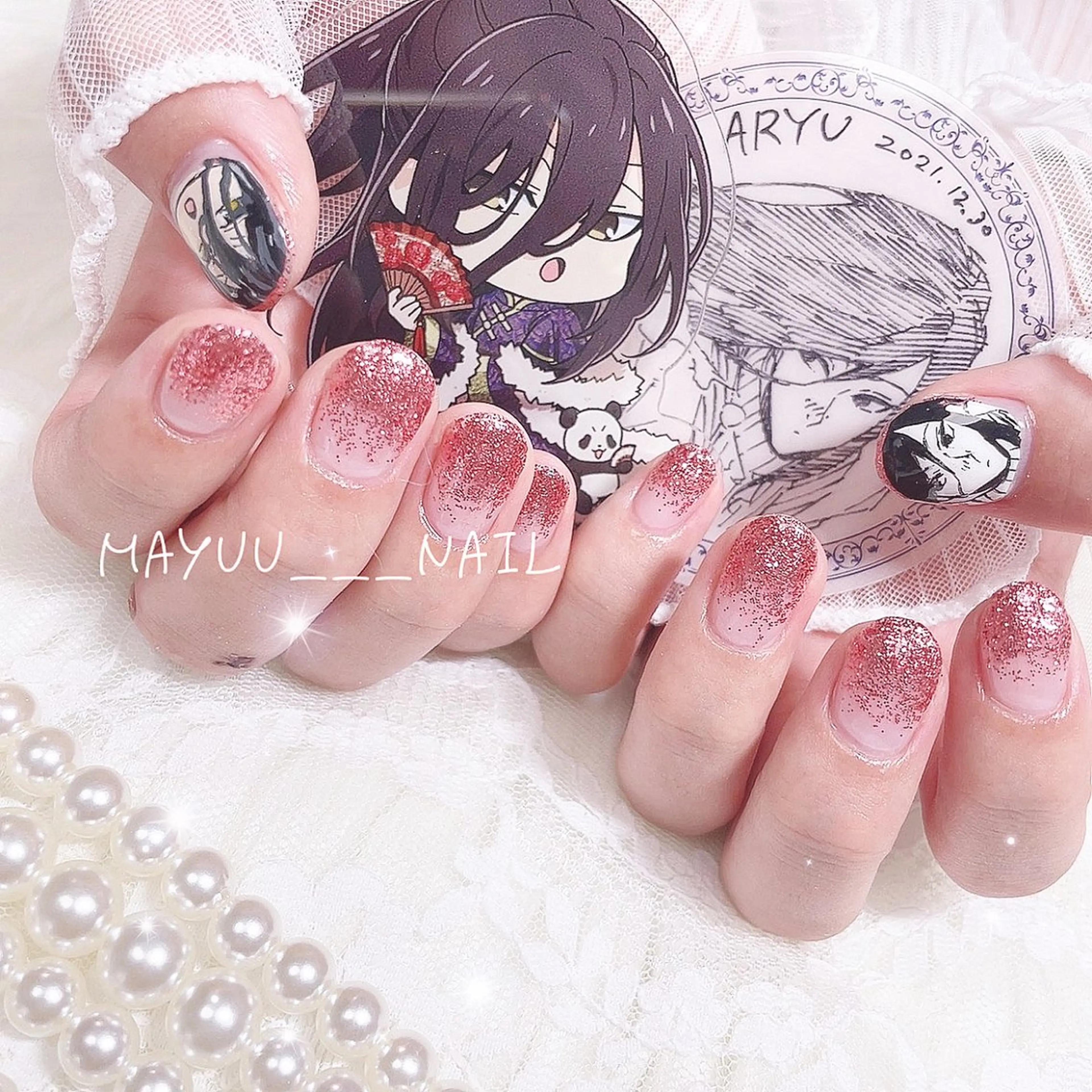 ネイル 🎀 Mayu 🎀痛ネイルのネイルデザイン