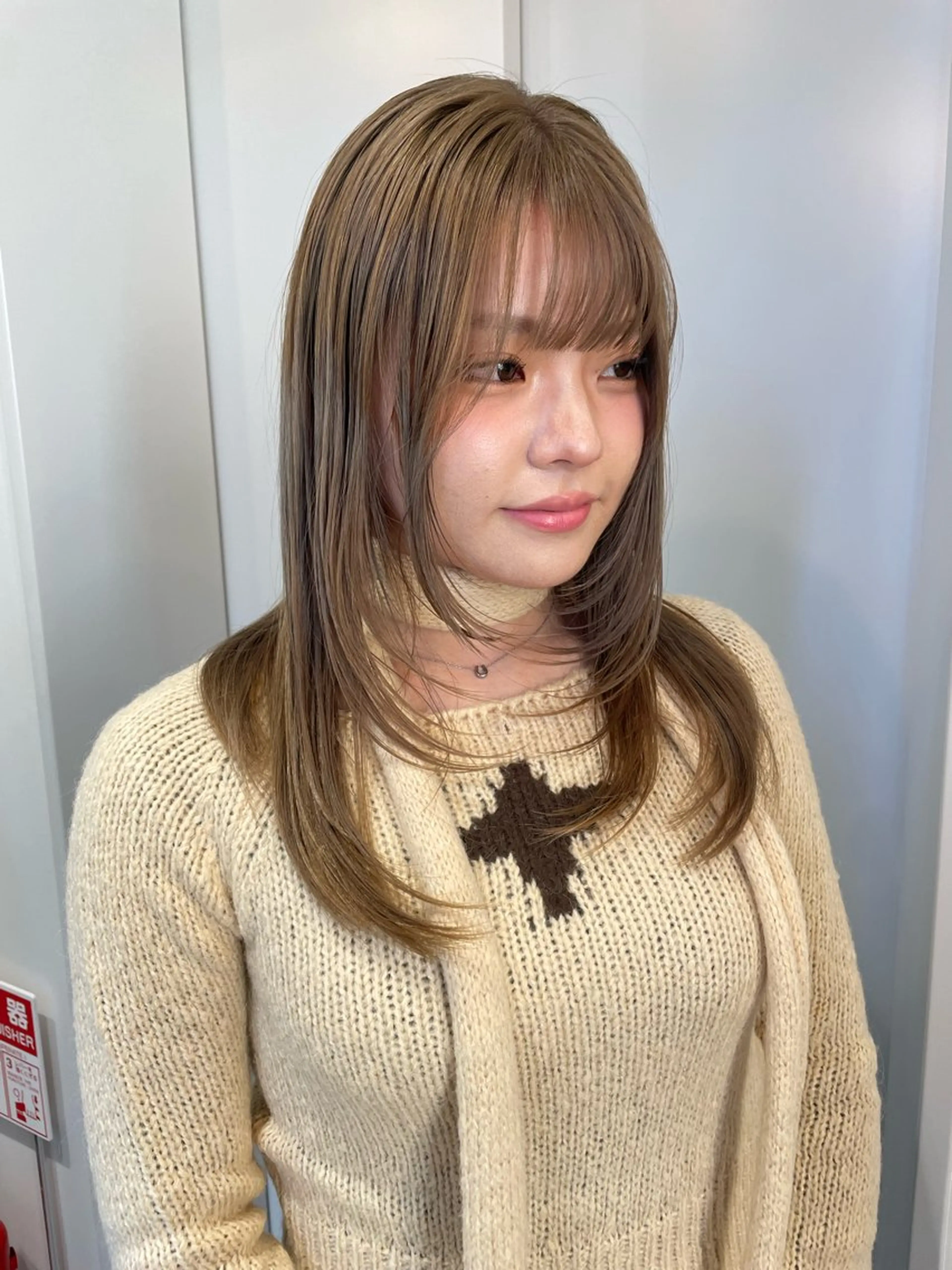 ロング カット ヘアカラー トリートメント volta∞knot所属・狩野 羅夢のヘアスタイル