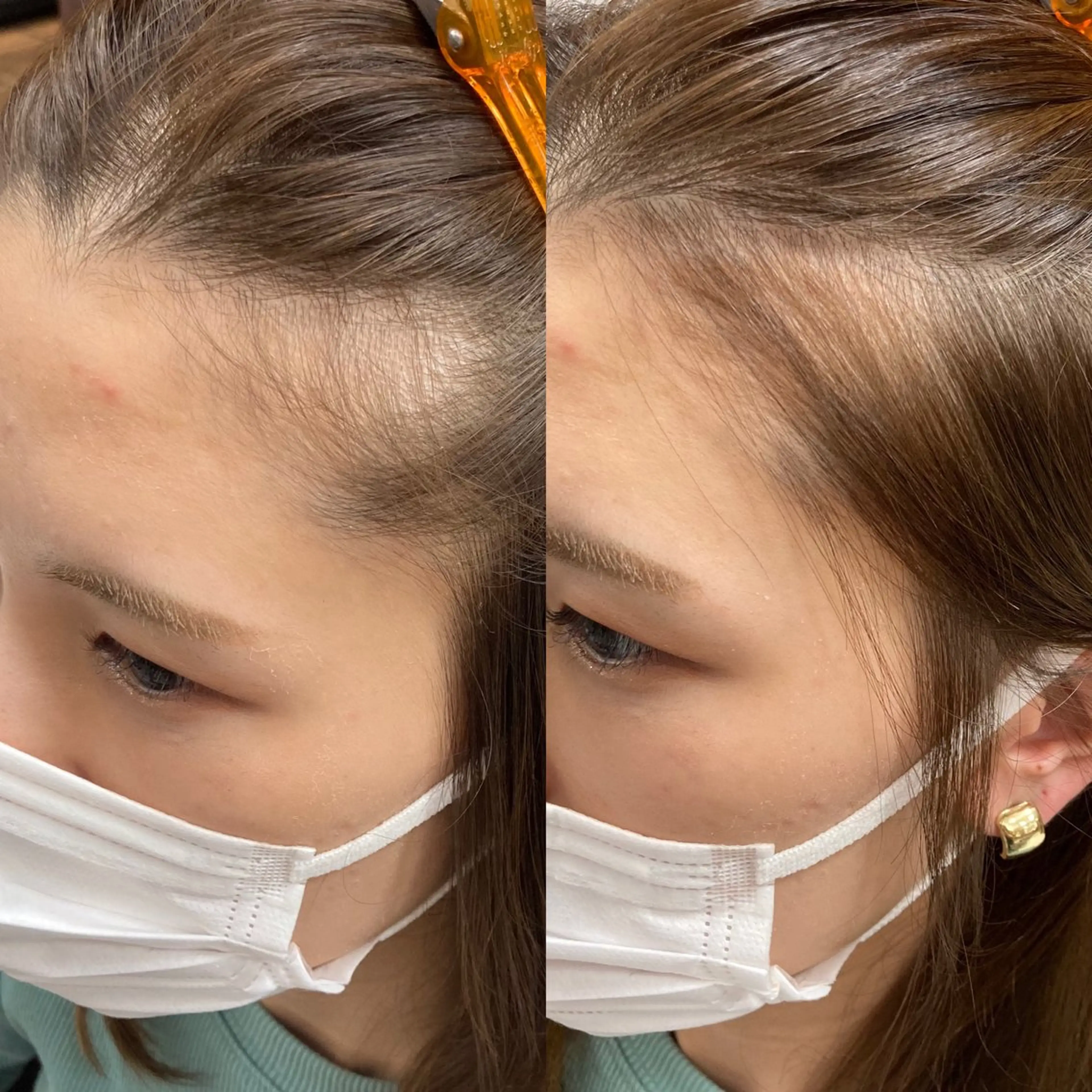 パーマ 松下 輝璃のヘアスタイル