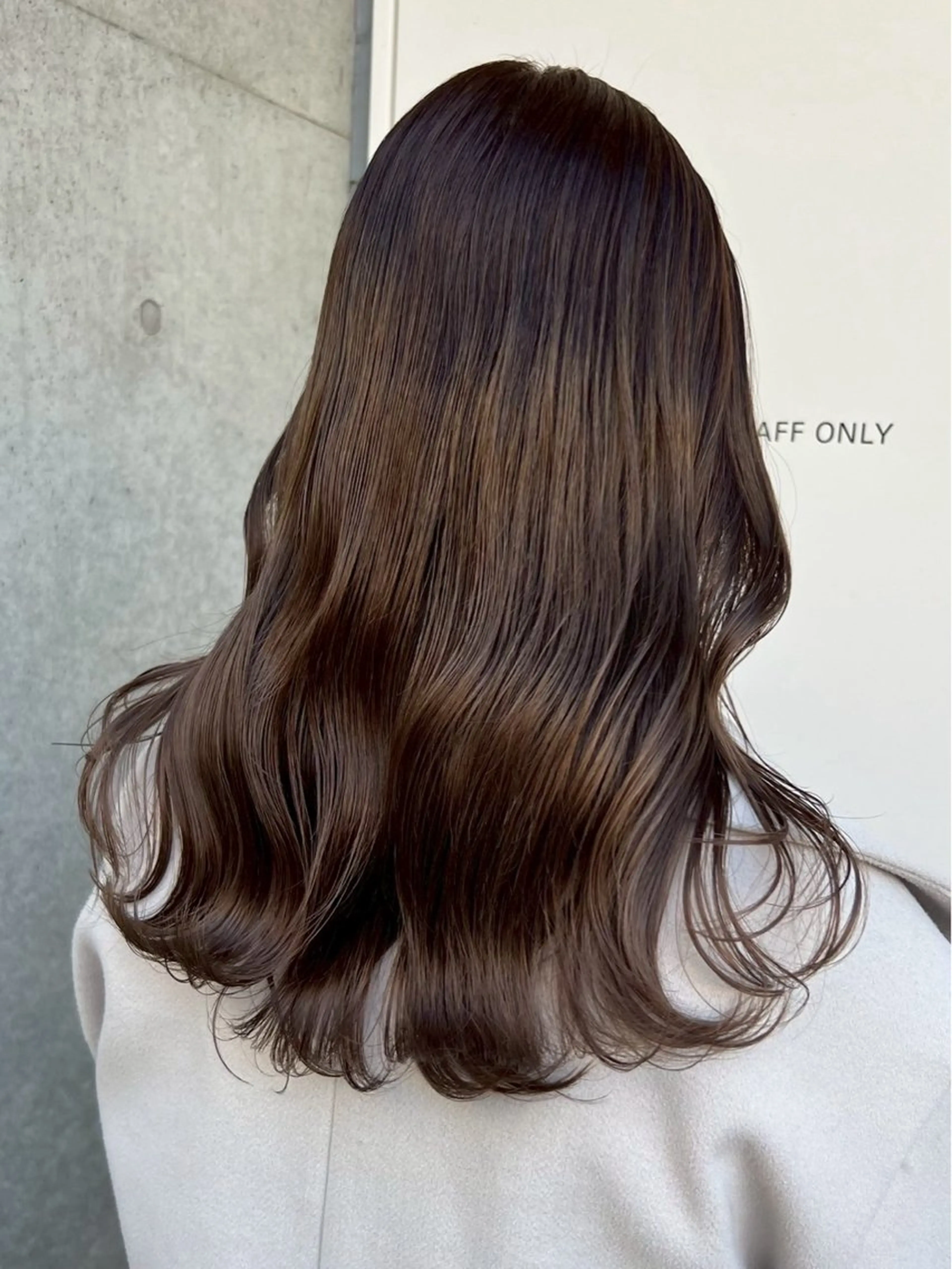 ミディアム トリートメント 田中 蓮華のヘアスタイル