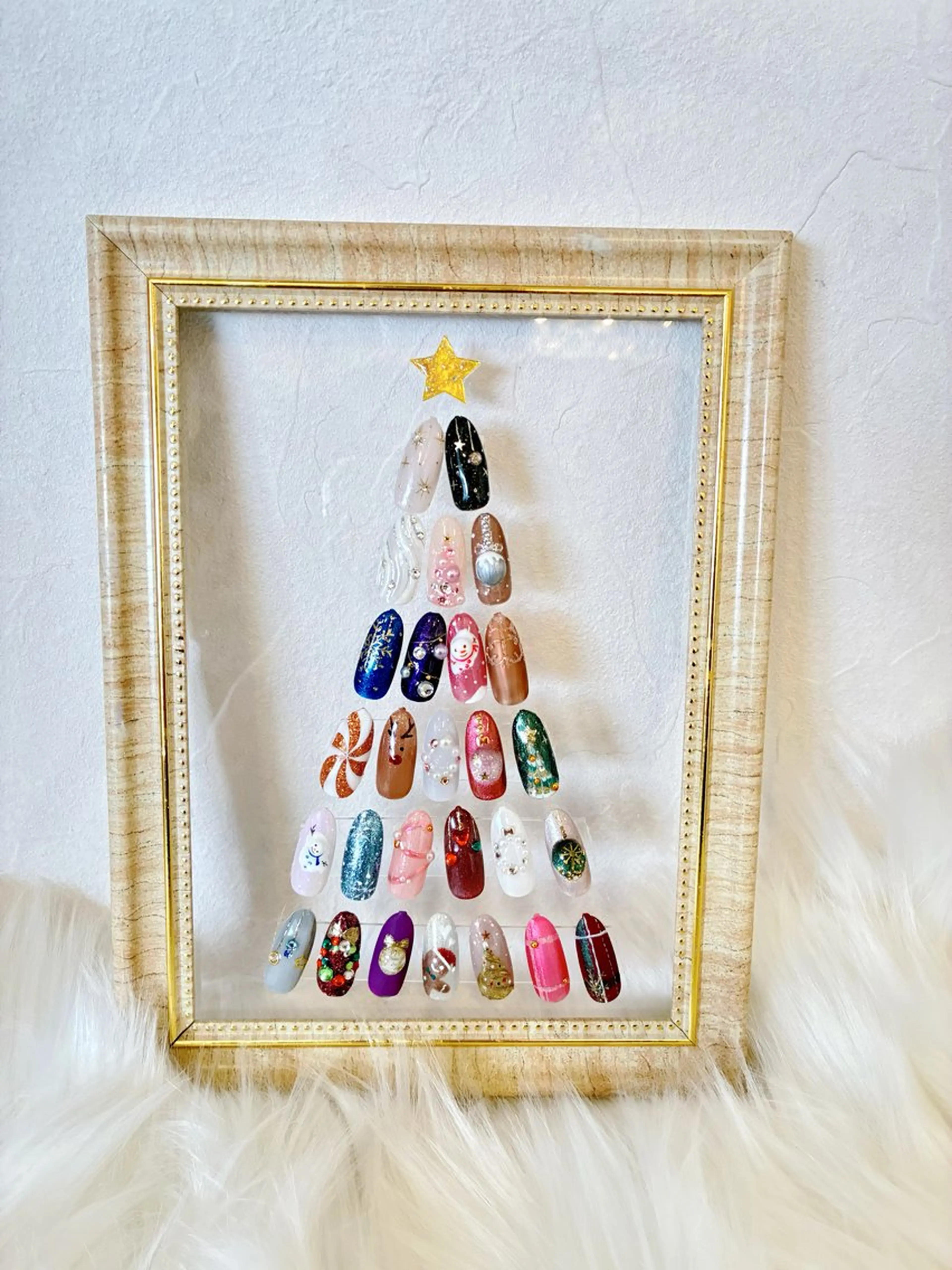 クリスマス2本アート🎄(注意事項必読)の写真