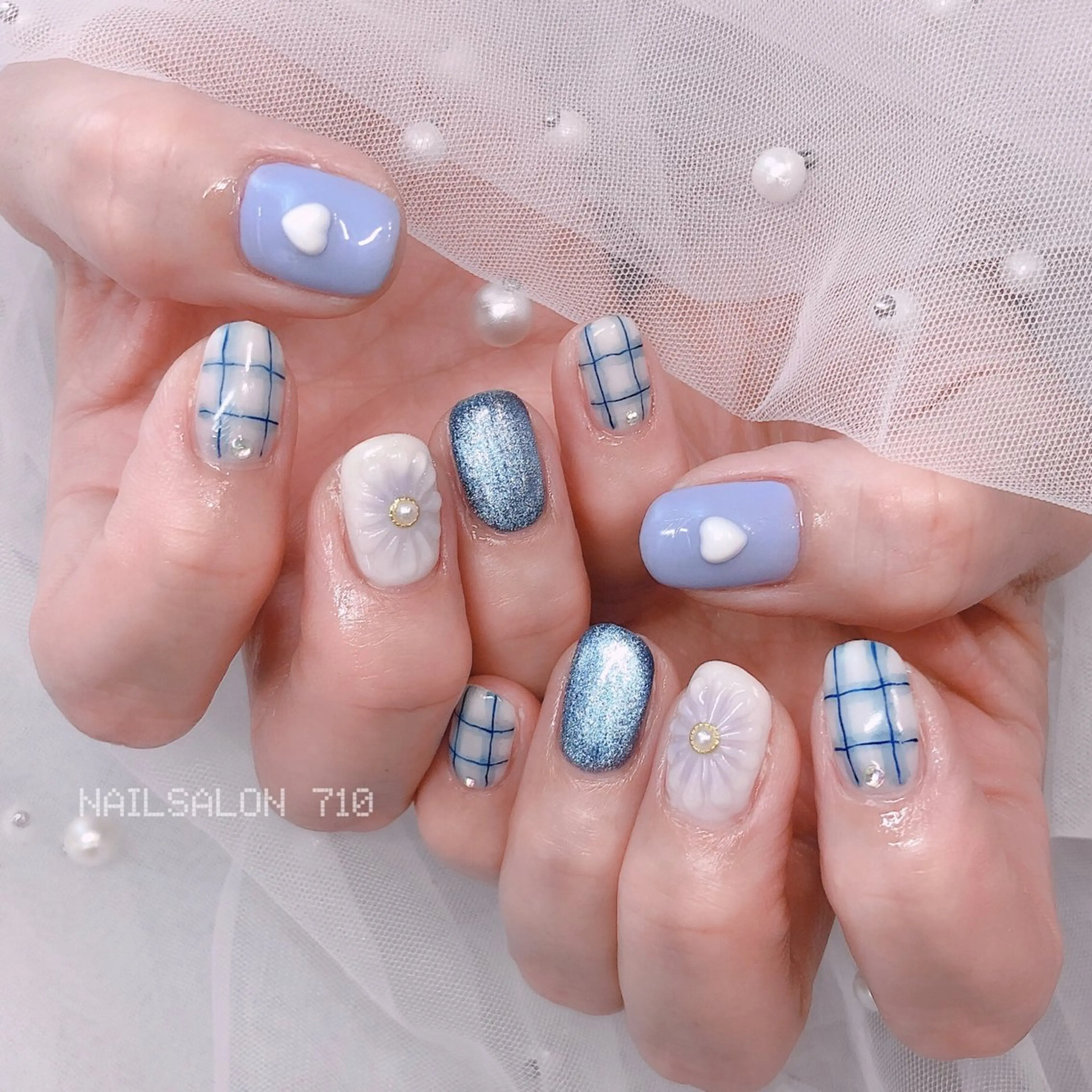 ネイル ハンドネイル フットネイル ナナイチゼロ I.Naoのネイルデザイン