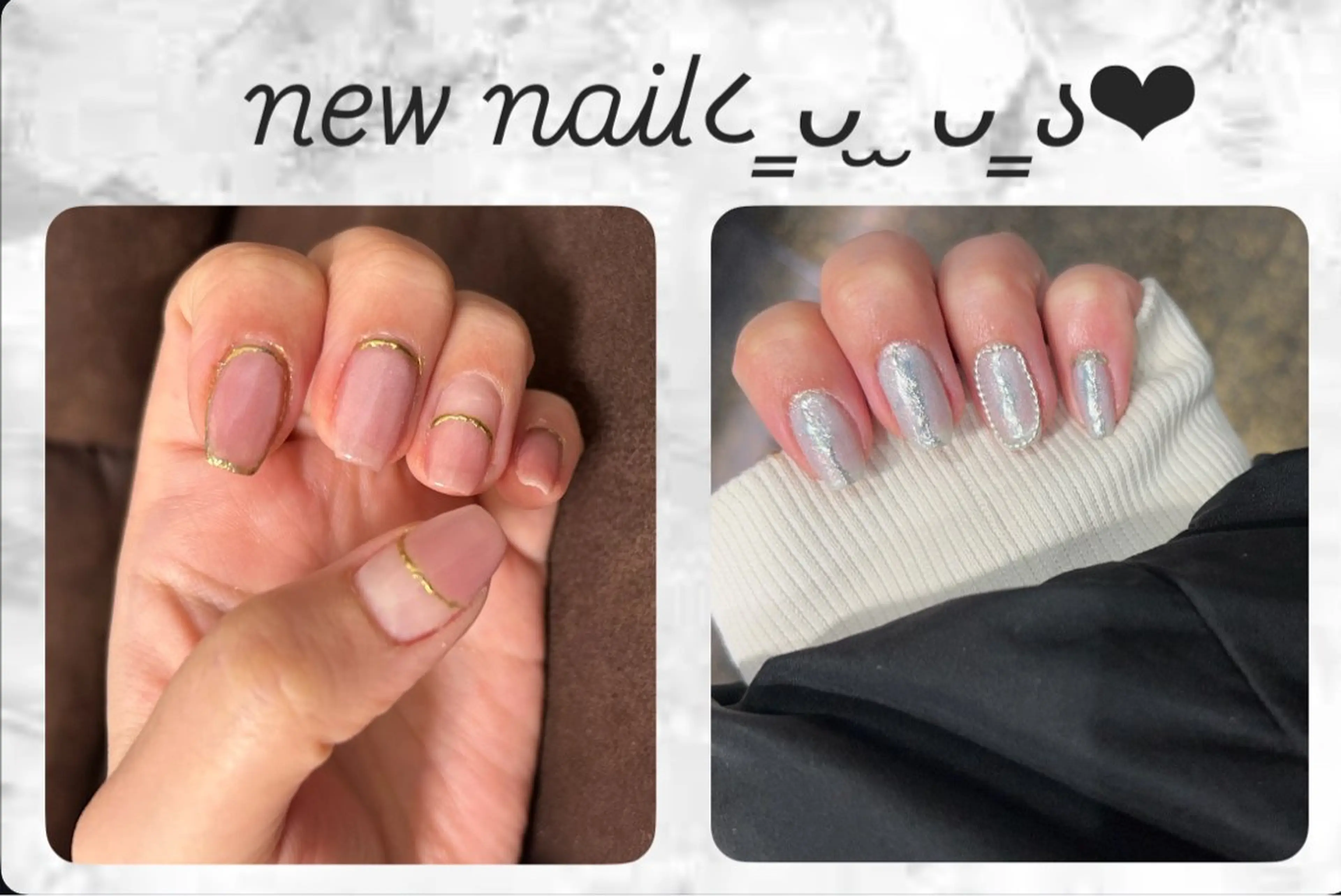 ネイル ミラーネイル MYu Beauty Salon YURIのネイルデザイン