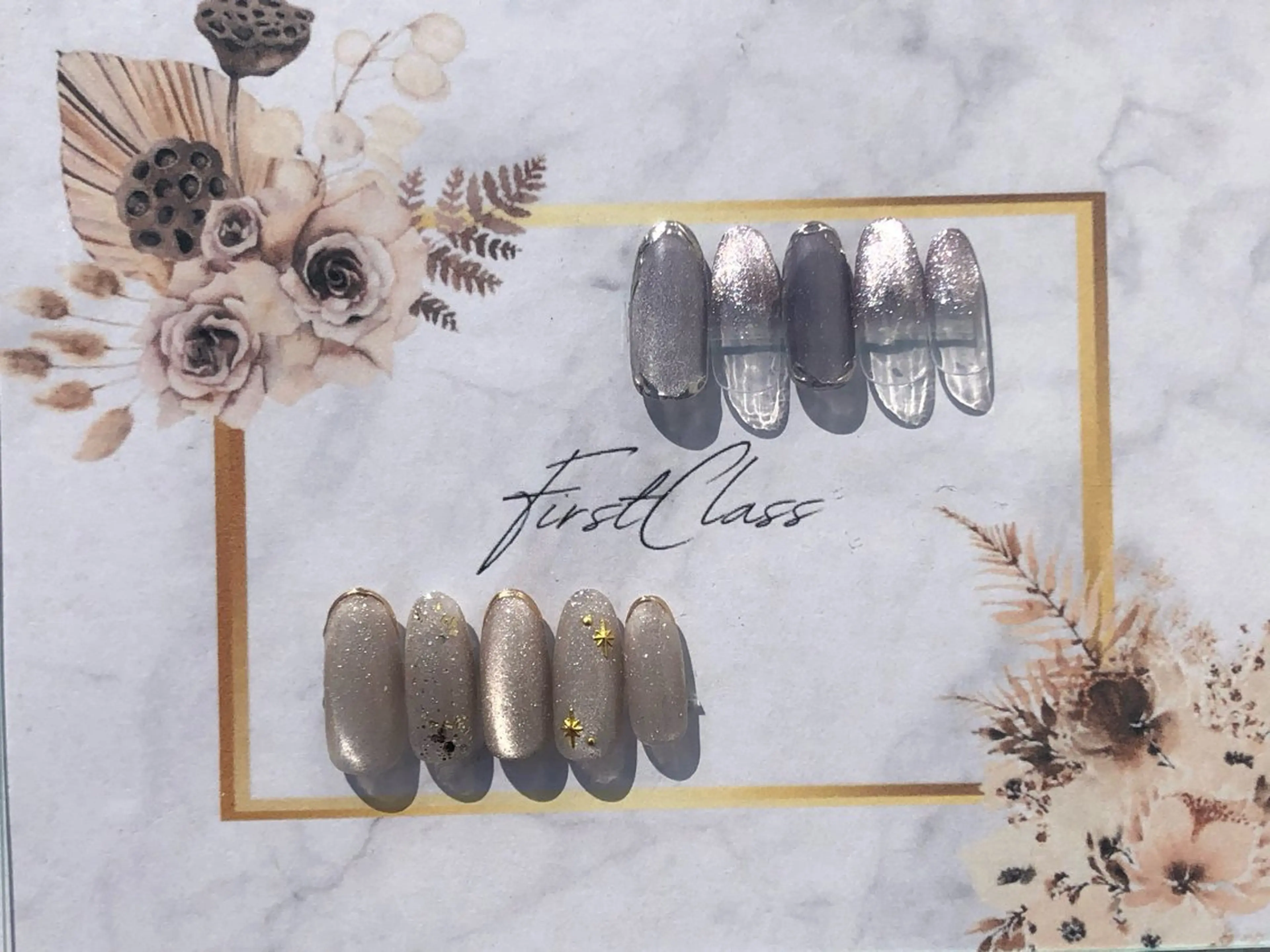 ネイル 長さ出し ハンドネイル 。 YURiのネイルデザイン