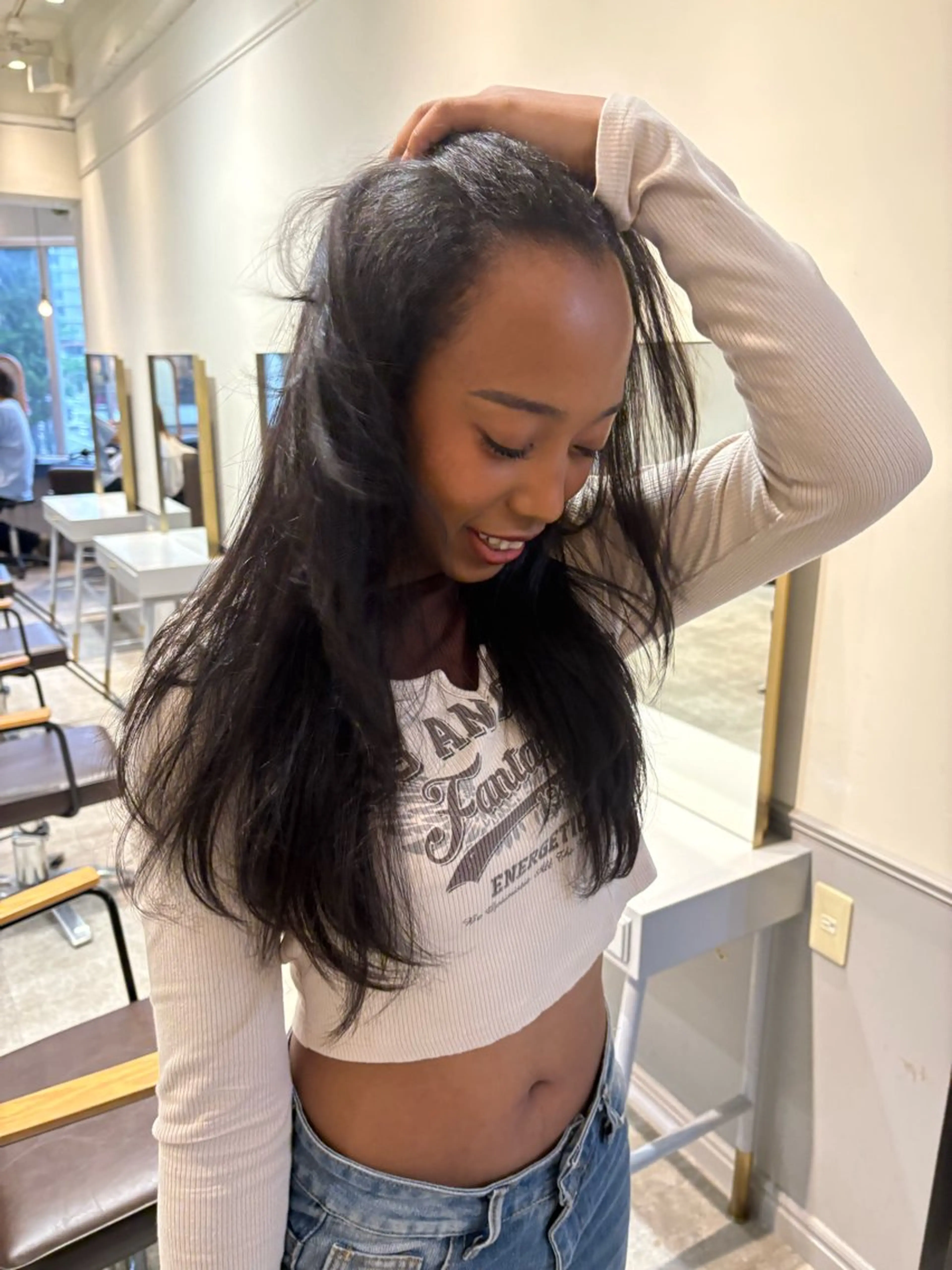 ロング siki所属・SIKI yuuna レイヤーカット🪽のヘアスタイル