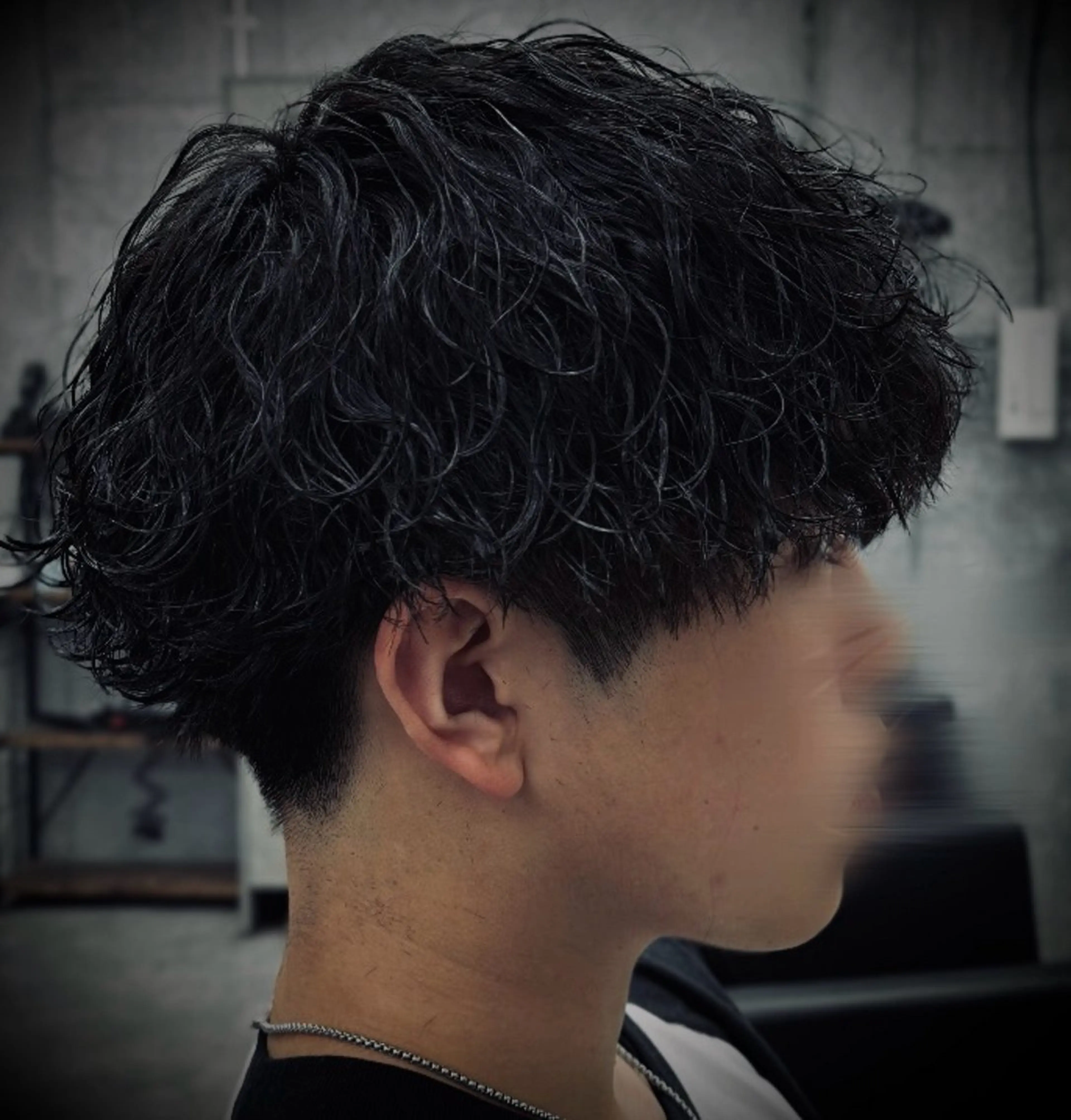 ショート パーマ メンズ カット パーマ 【川崎】サカタ マサユキ❤️‍🔥のヘアスタイル