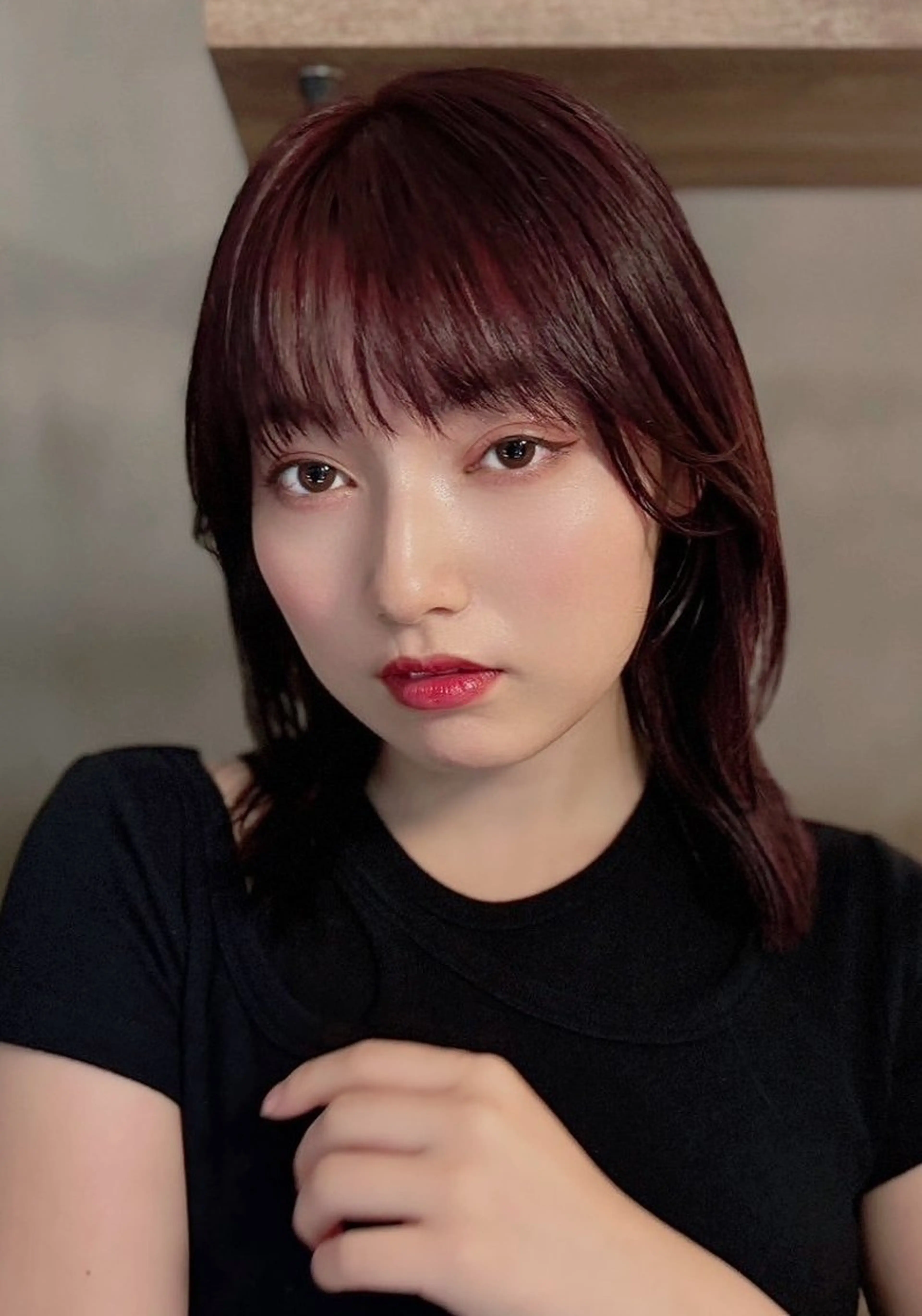 ミディアム カラー MUNi恵比寿 モデル募集中♪のヘアスタイル