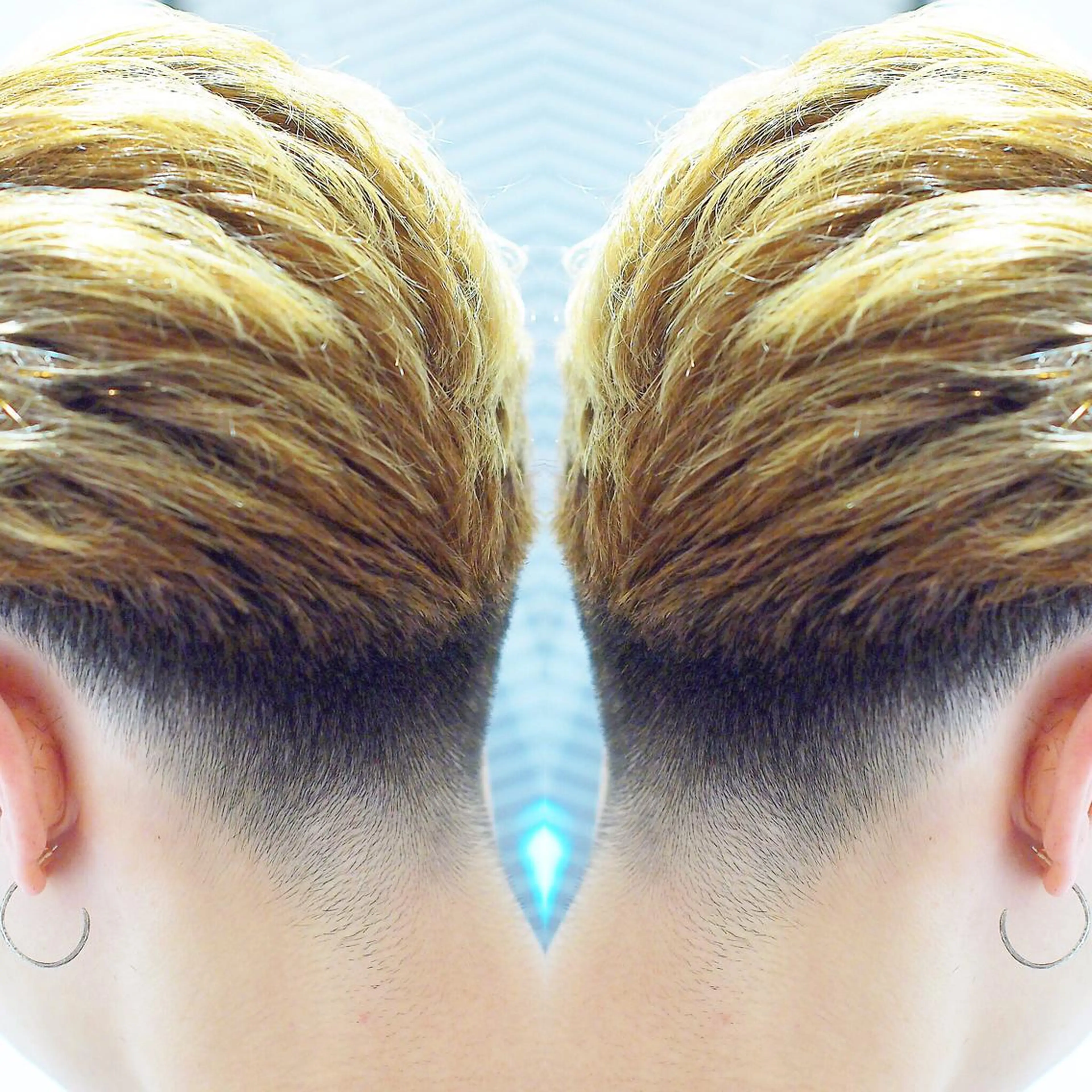 ショート カラー メンズ 及川シゲル 髪質改善講師のヘアスタイル