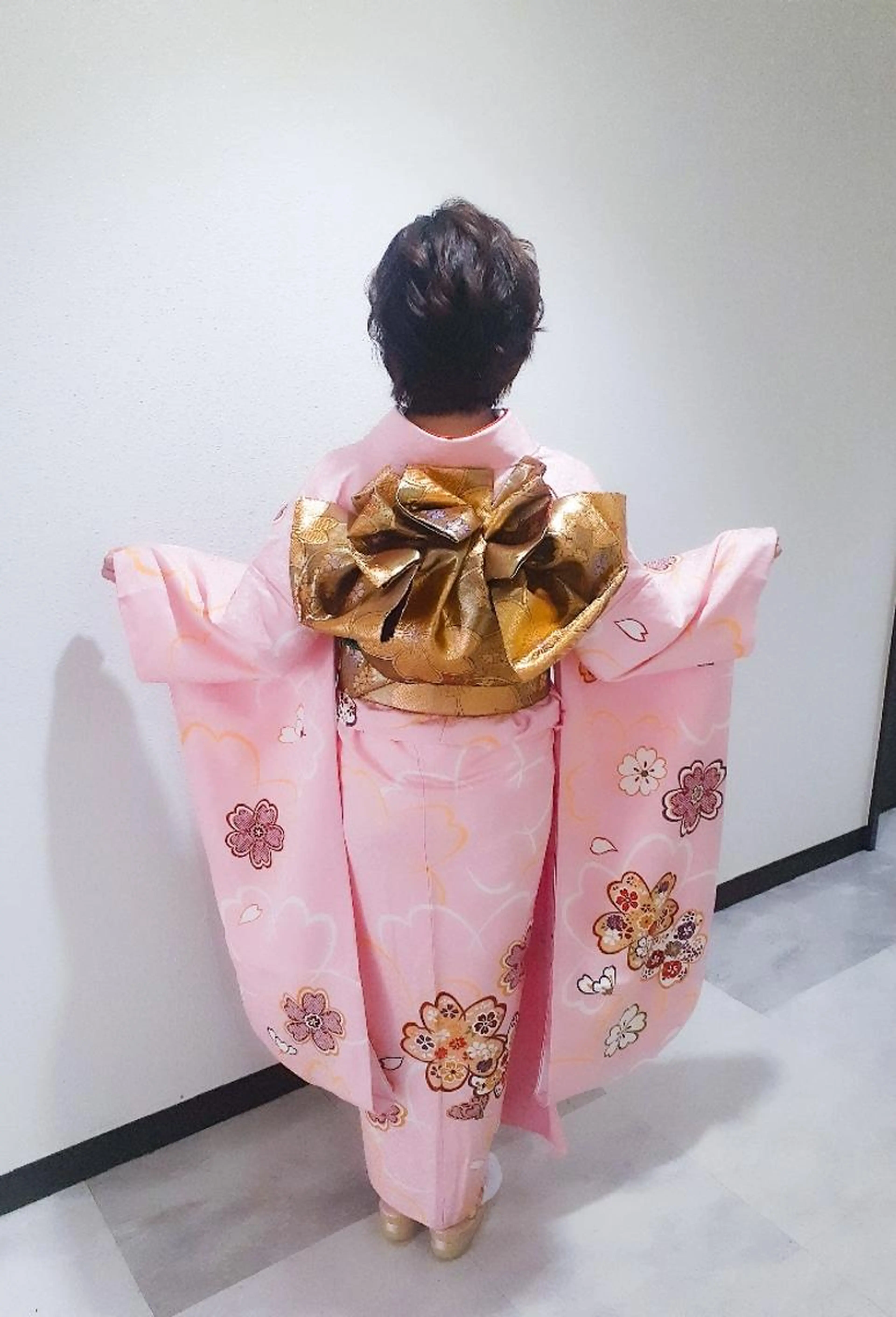 成人式　着付け+ヘアセット+フルメイクの写真