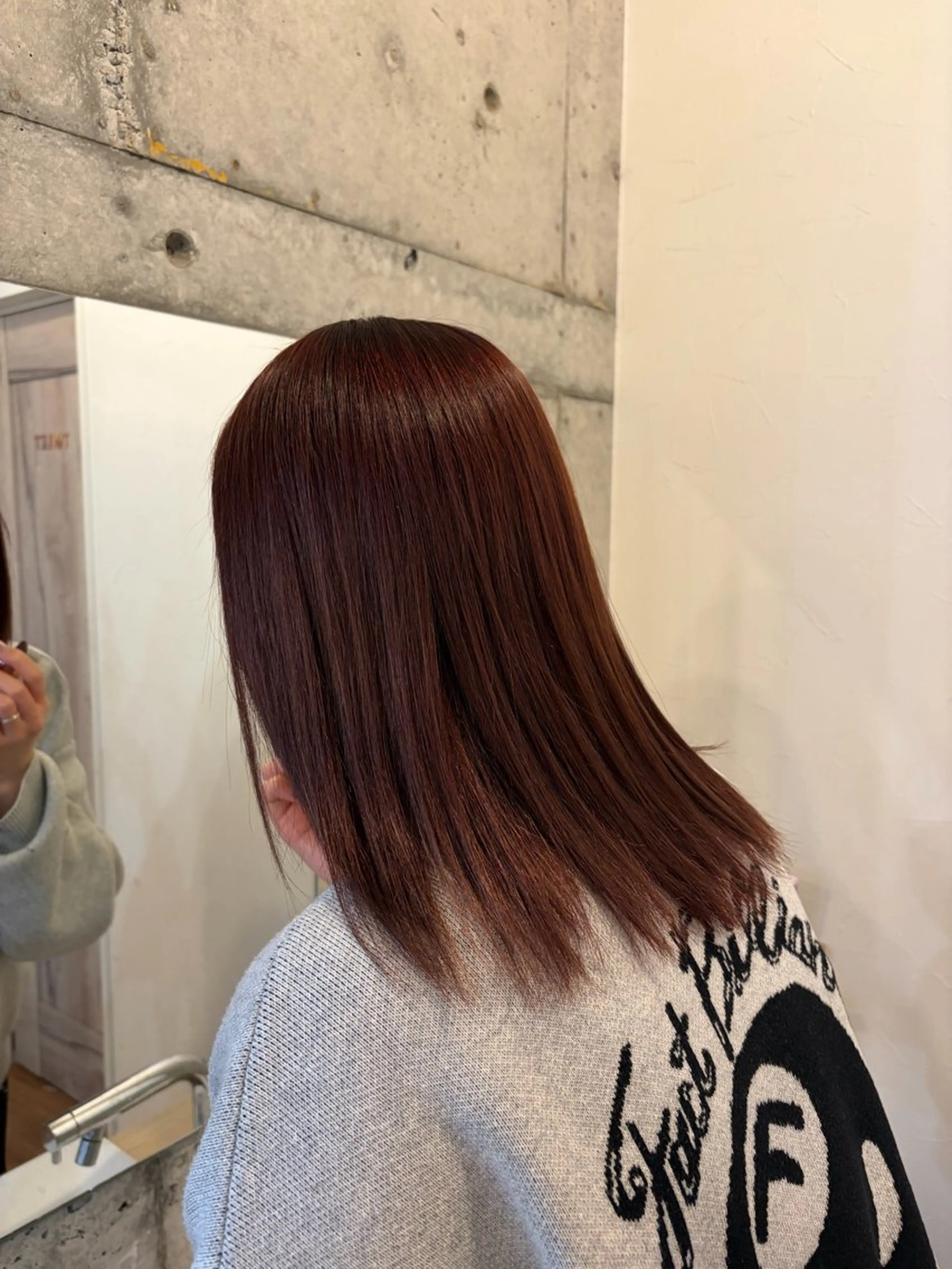 ミディアム ヘアカラー be'leef.eje枚方店所属・矢野 恵里佳のヘアスタイル