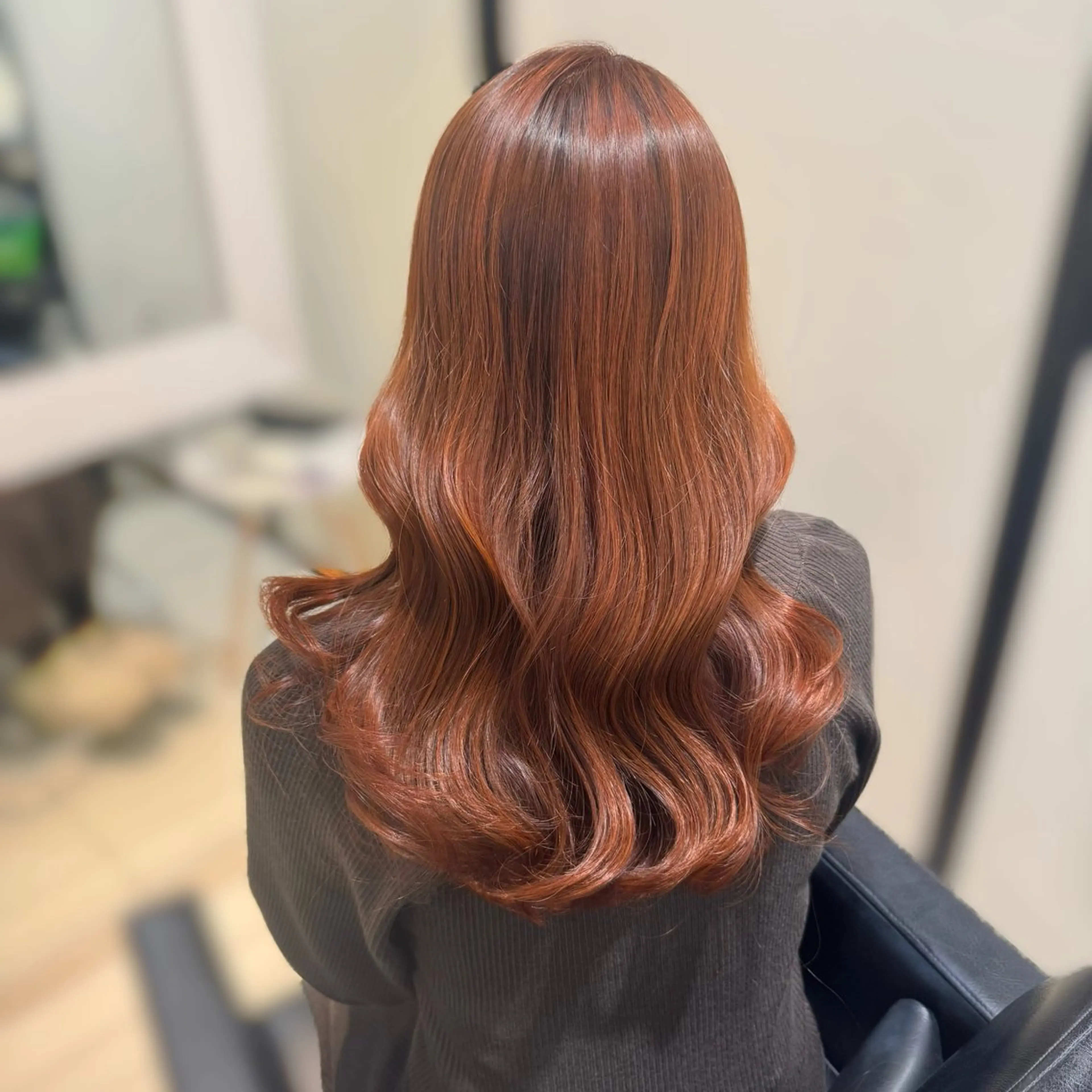 ロング カラー カット ヘアカラー トリートメント kana ブリーチなしカラー✨のヘアスタイル