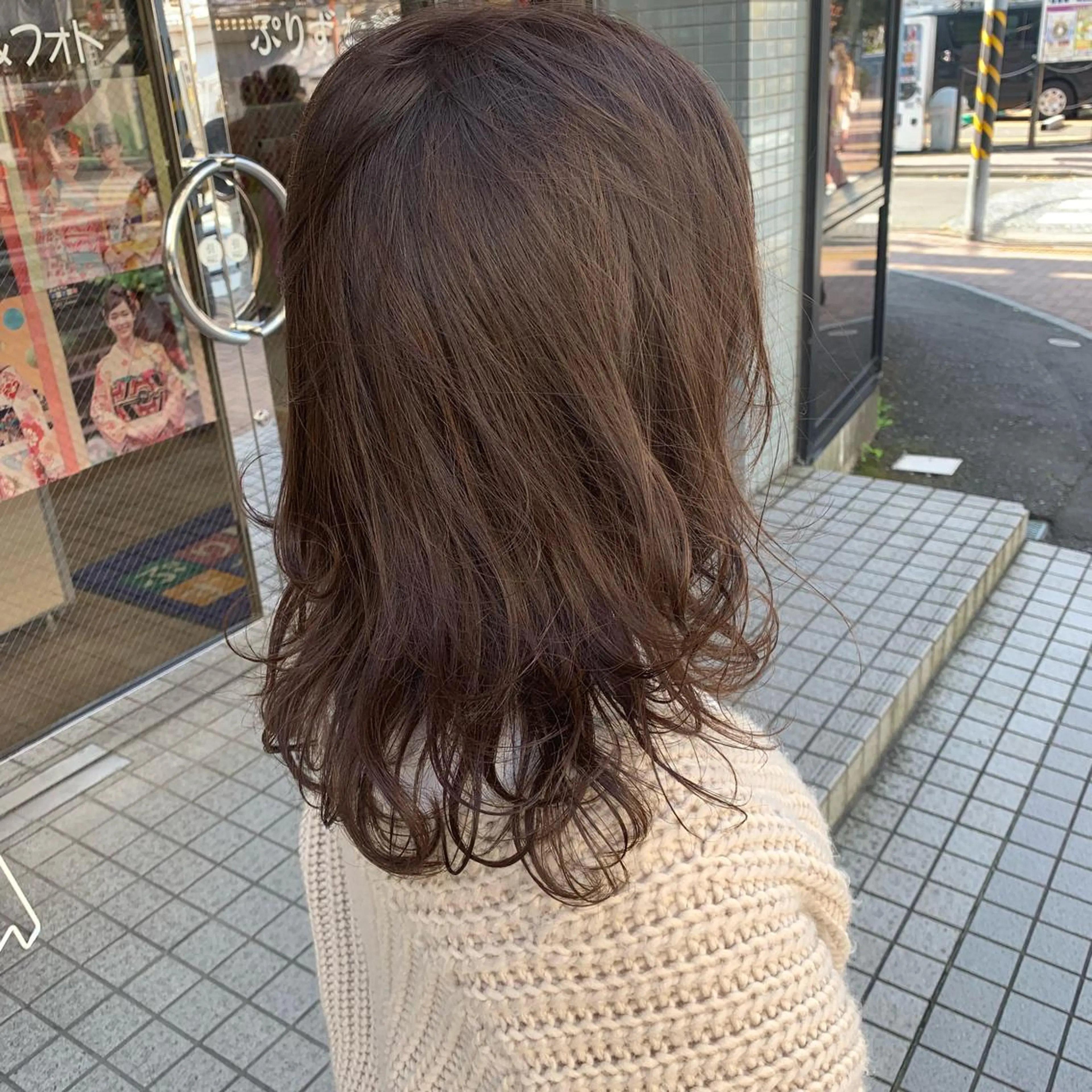 セミロング ヘアカラー 👑満足度1000% 重村　春奈👑のヘアスタイル