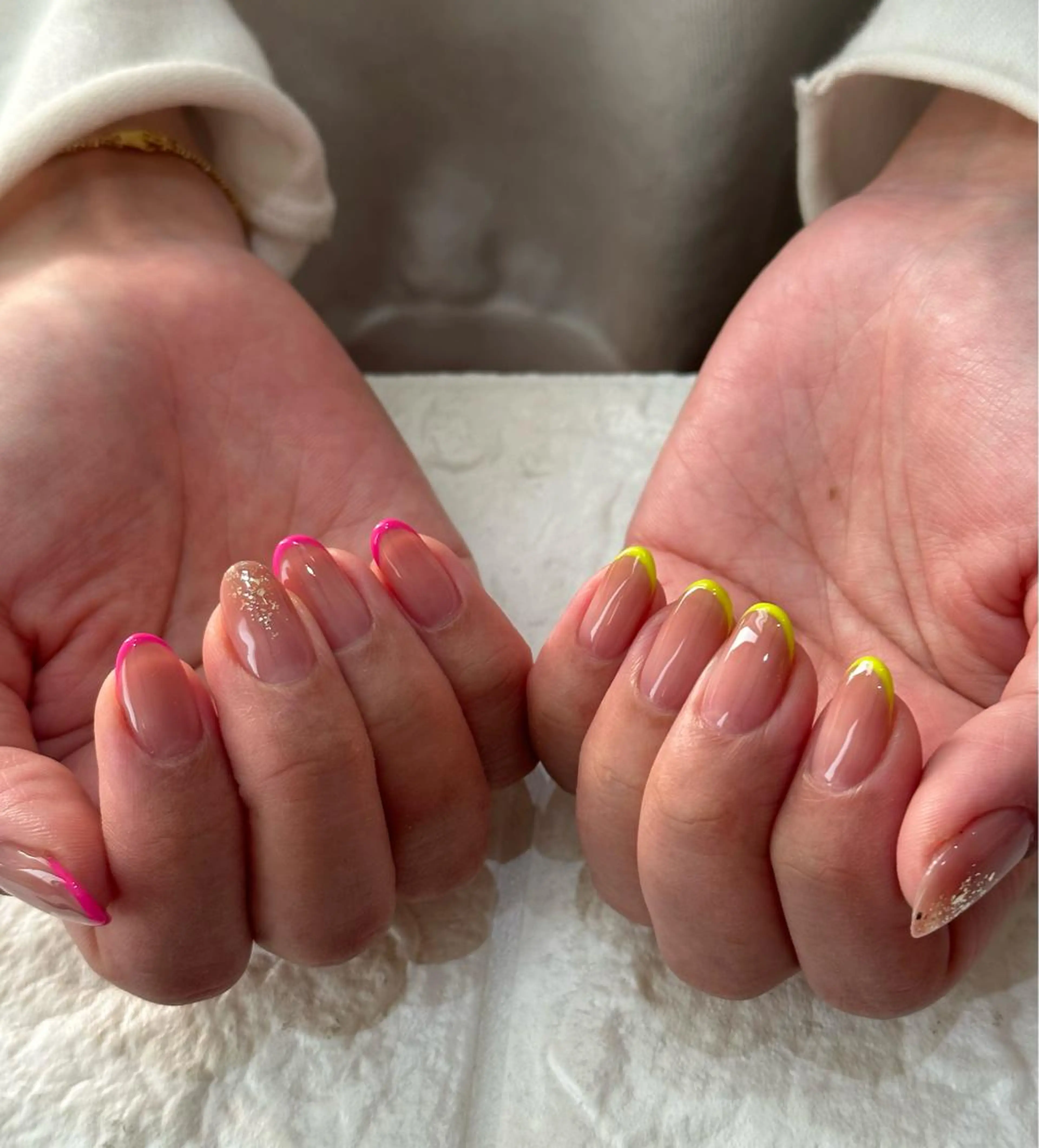 ネイル フレンチネイル ラルゴ所属・Largo ラルゴのネイルデザイン