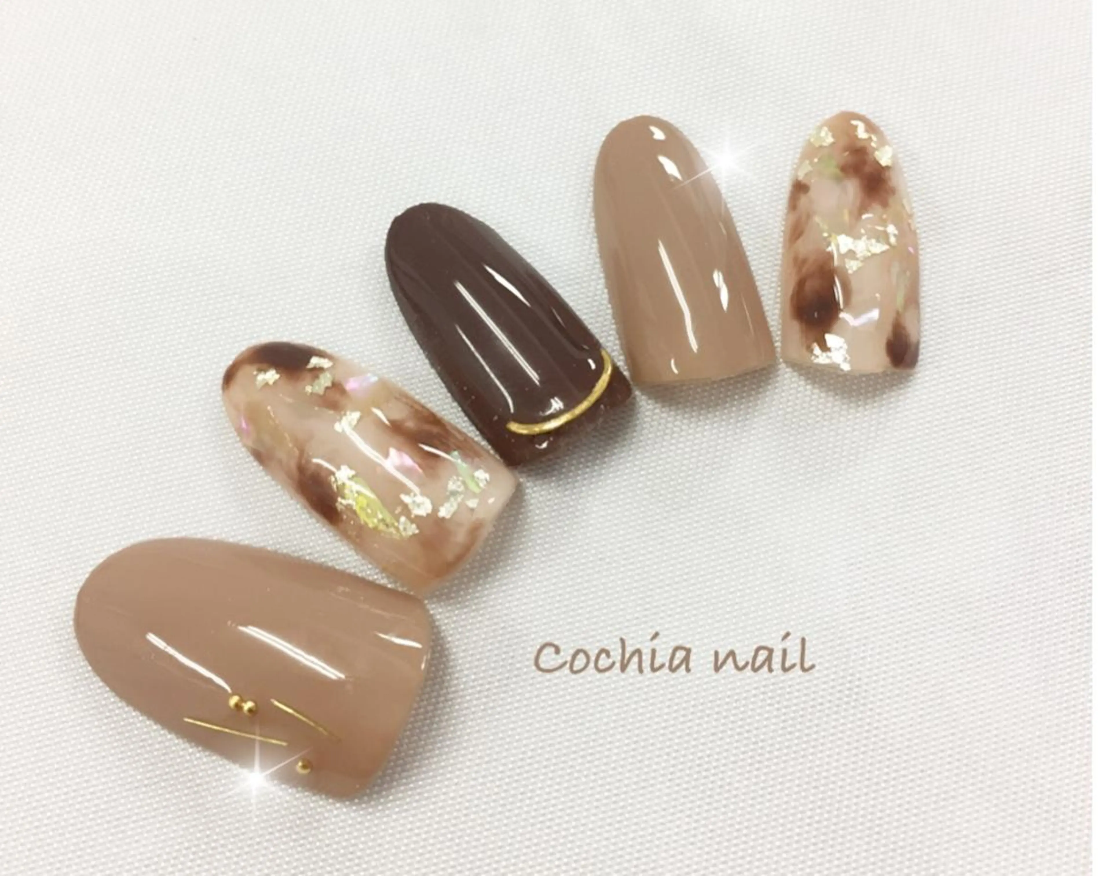 ネイル ハンドネイル ☆Cochia nail☆のネイルデザイン