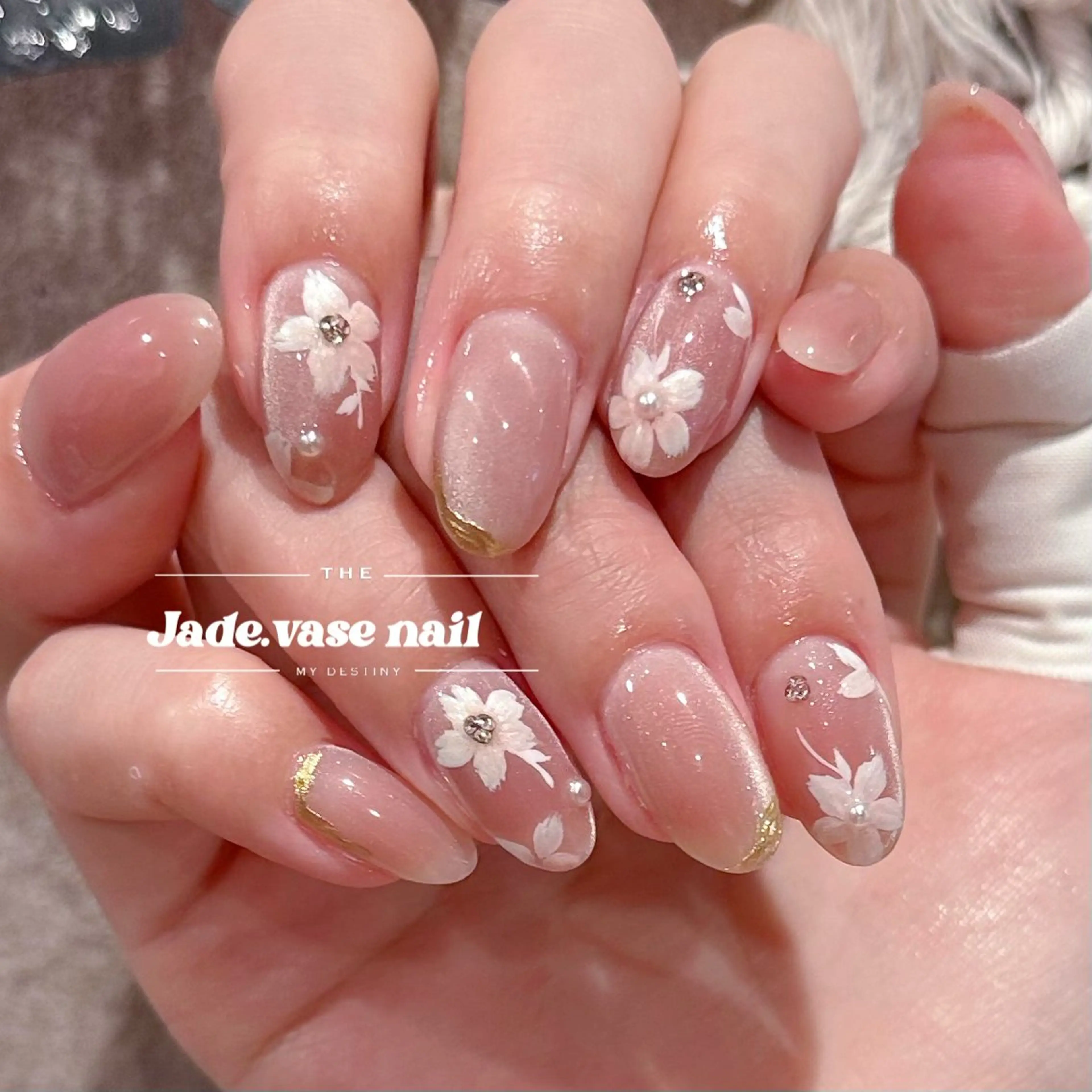 ネイル ハンドネイル ハンドケア ✰Jade.vase 銀座一丁目・東銀座のネイルデザイン