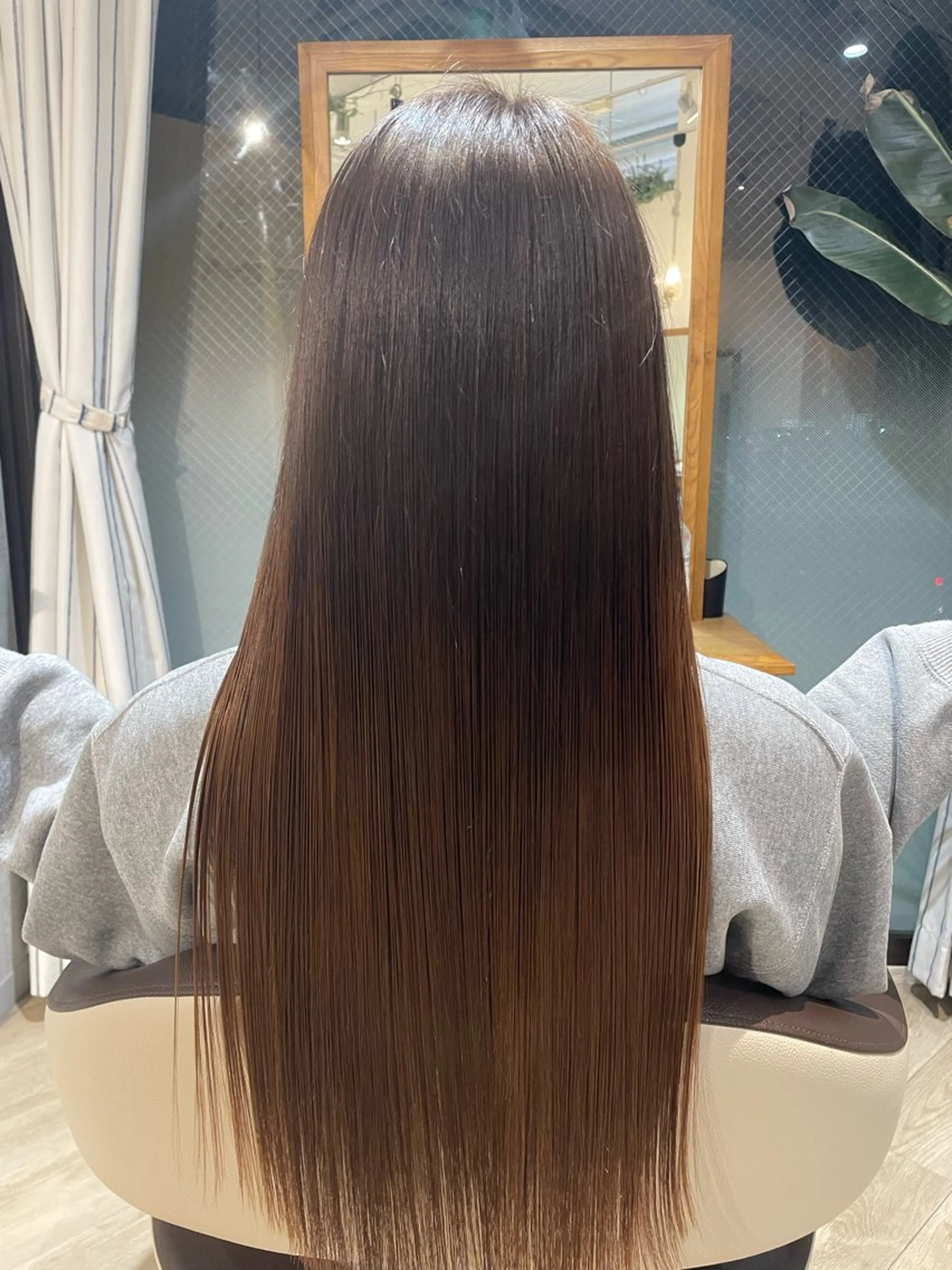 当日予約OKワンカラー+METEOトリートメント+ヘッドスパ+ シャンプーブロー+前髪カットの写真