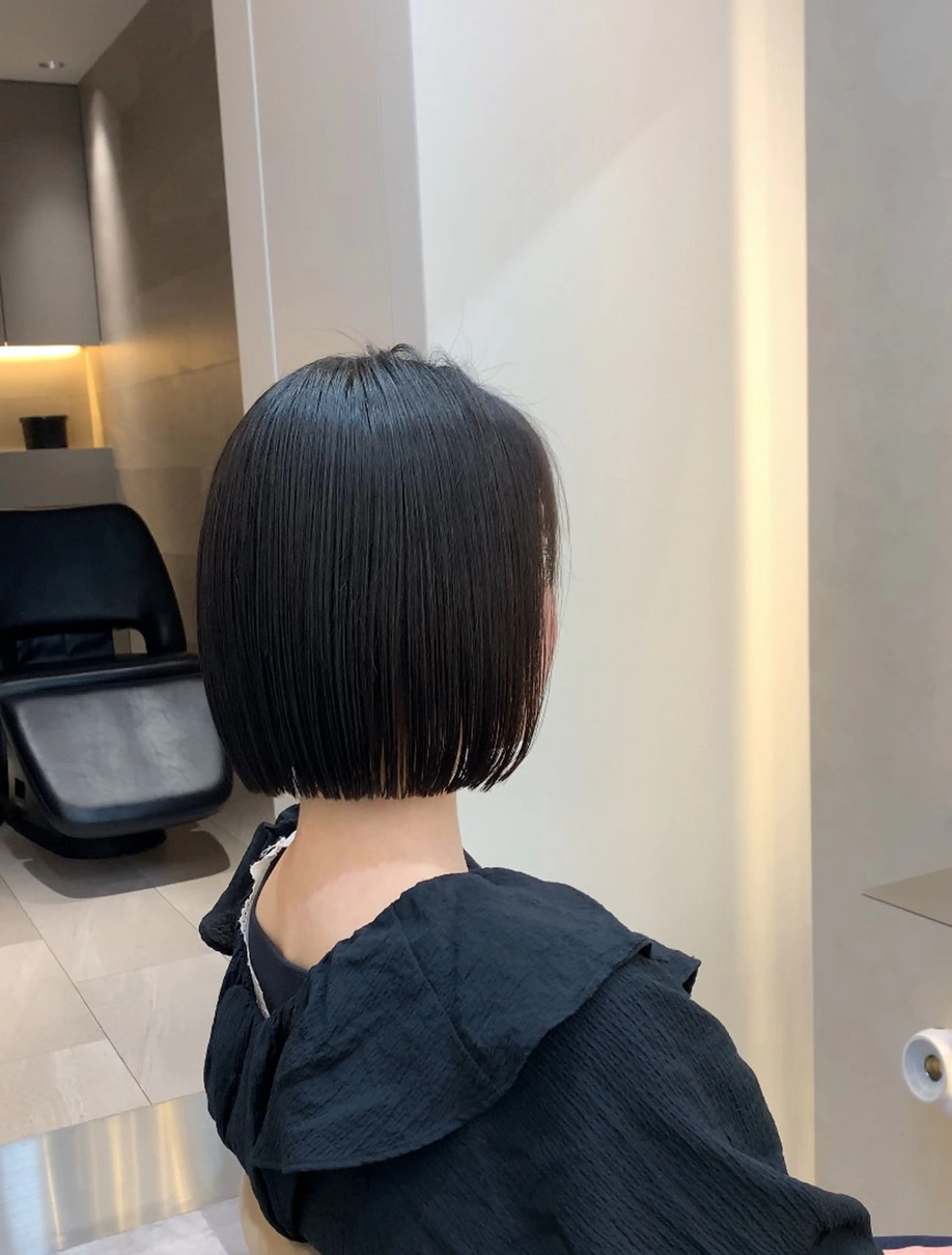 ミディアム カット ヘアカラー トリートメント Hello by Sea所属・レイヤー/艶髪/ボブ /くびれ/伊藤　勇司のヘアスタイル