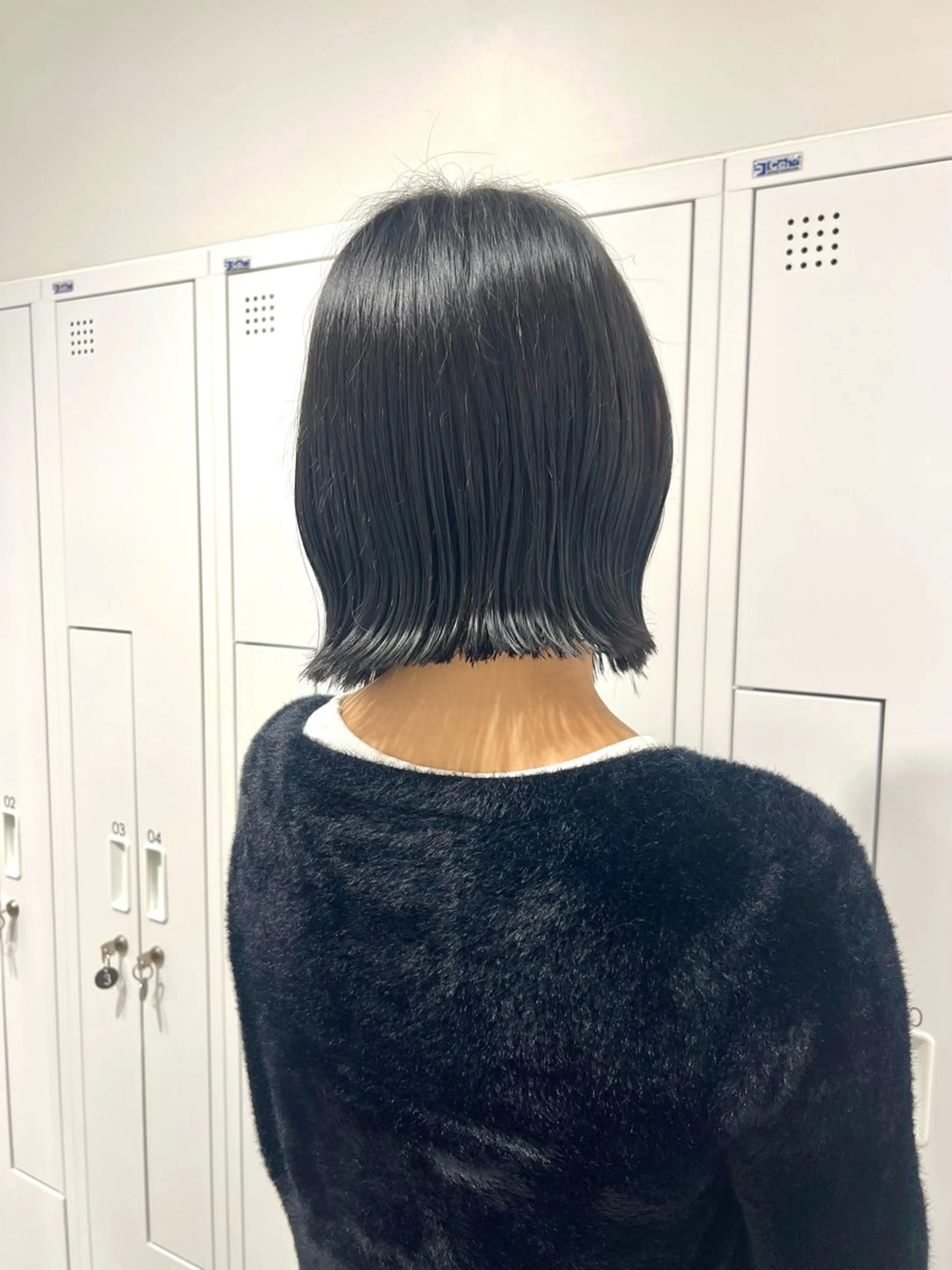 ショート 切りっぱなしボブ ボブ カット SALOWIN川崎WEST店所属・🌷川崎/ボブ/ アレンジ/コトネ🌷のヘアスタイル