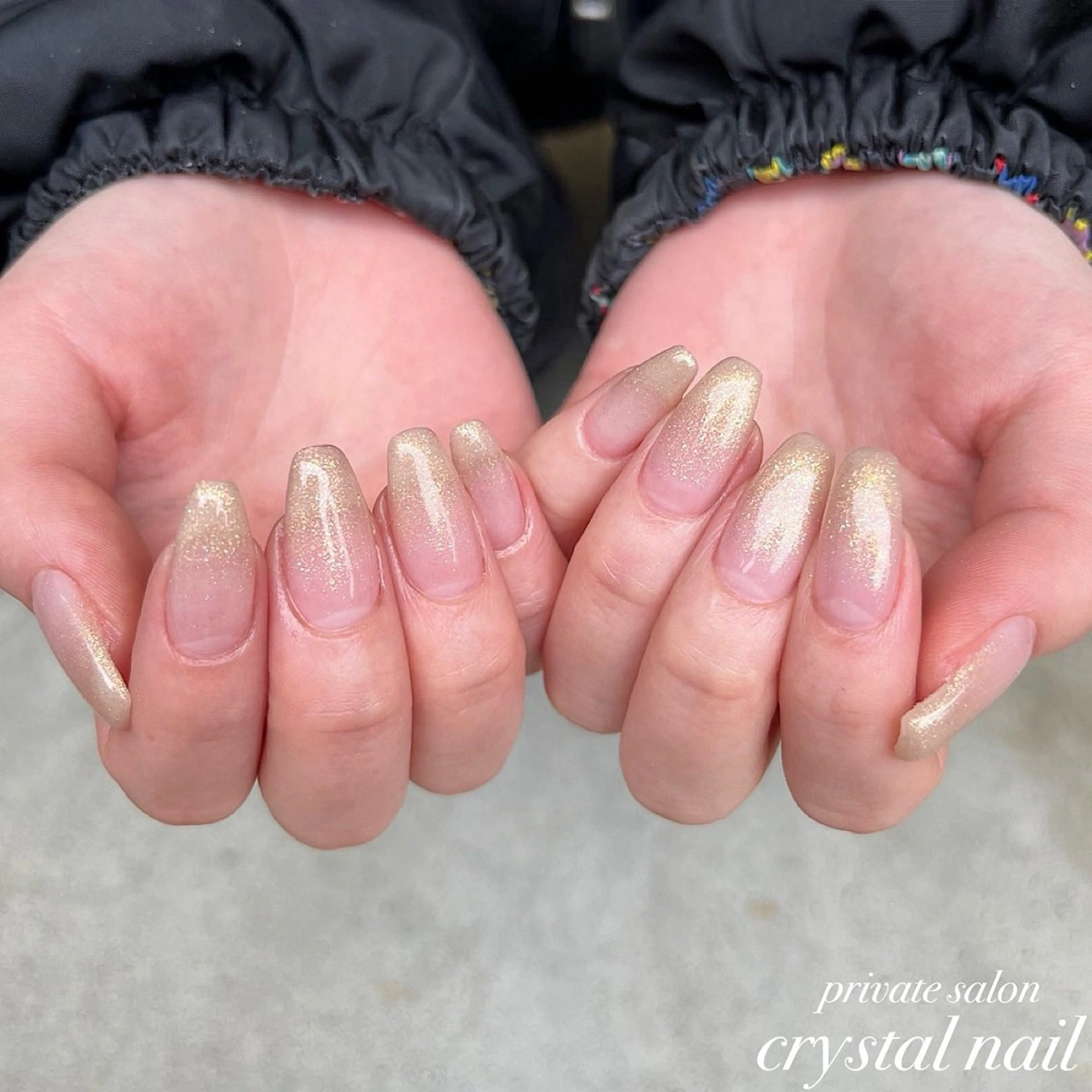 ネイル グラデーション Crystal Nailのネイルデザイン