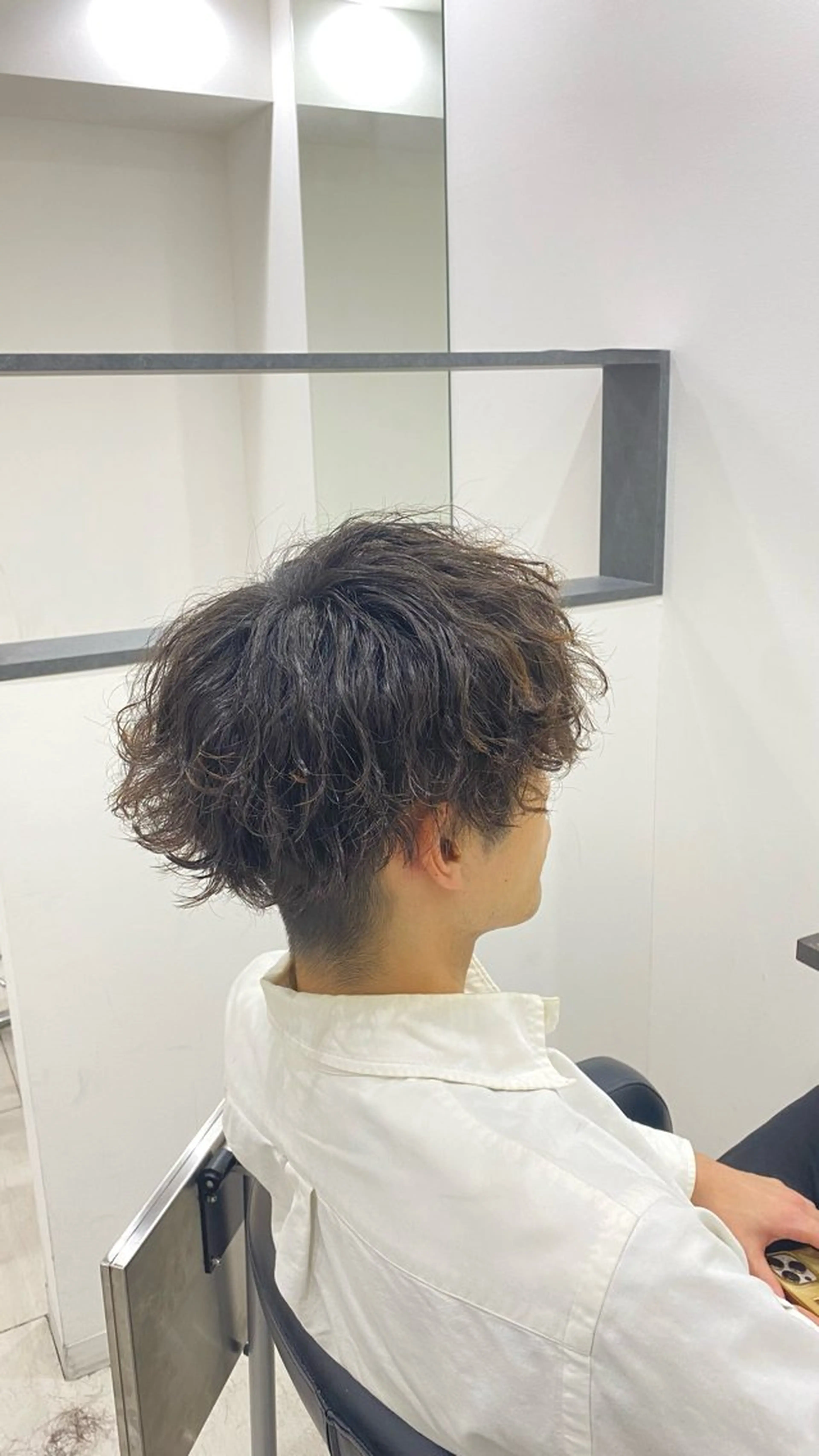 ミディアム パーマ メンズ Aceメンズサロン名駅店所属・小山内 陸のヘアスタイル