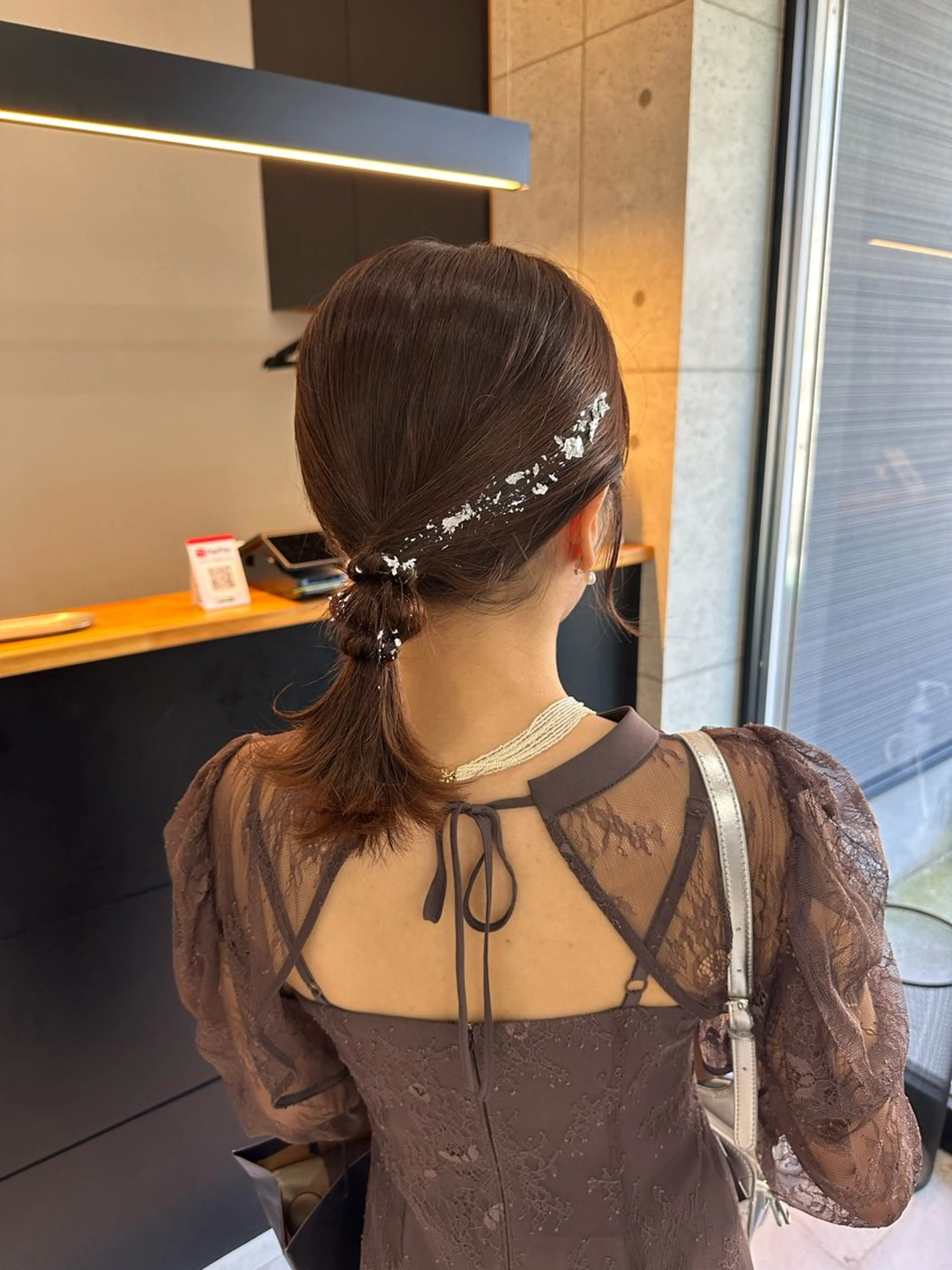 ミディアム ヘアアレンジ ヘアセット GiseL宗像所属・GiseL宗像 HiROEのヘアスタイル