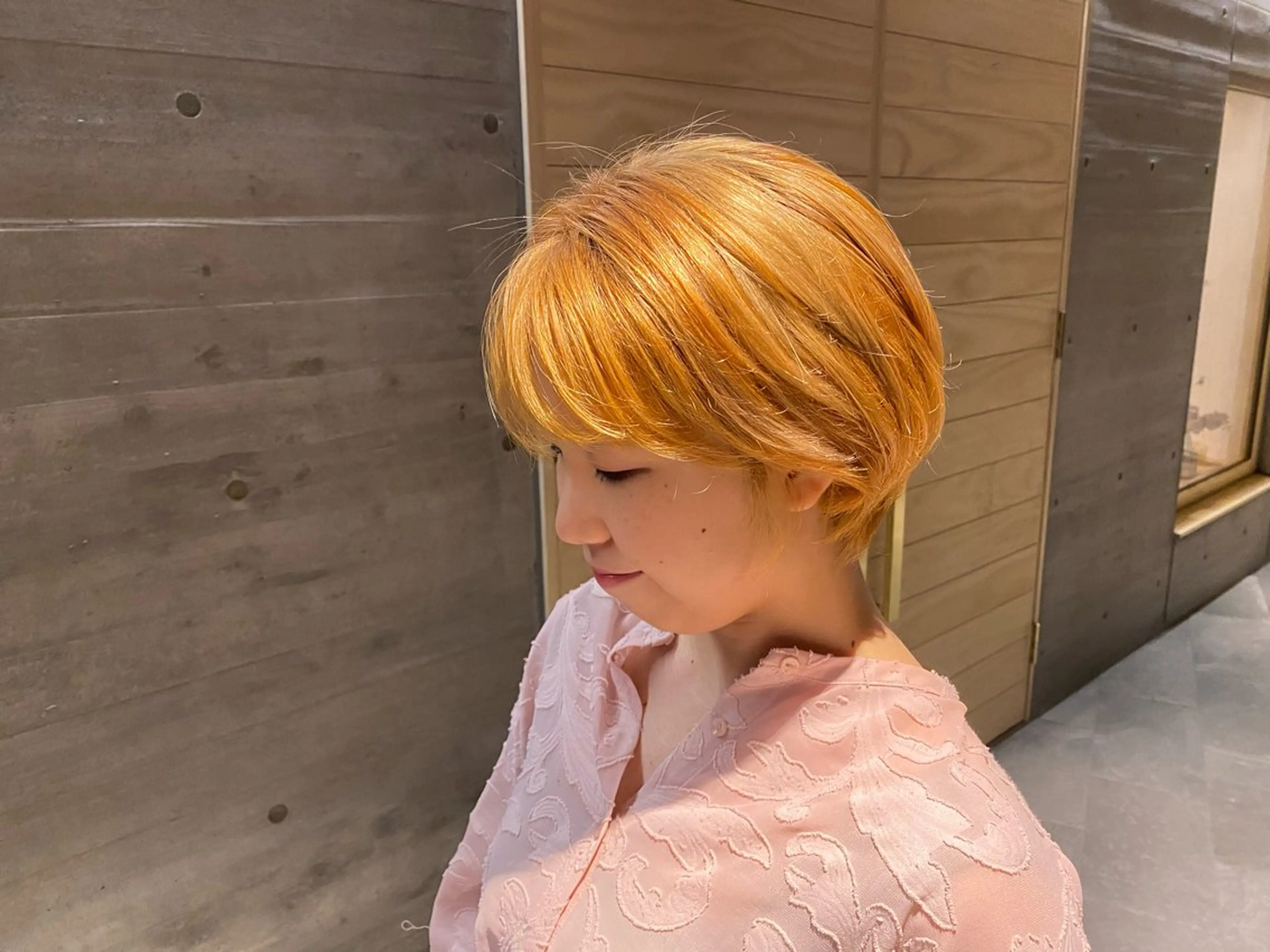 ショート Kingdom鎌倉所属・透明感カラー/艶髪 /鎌倉/ヤタベケンタのヘアスタイル