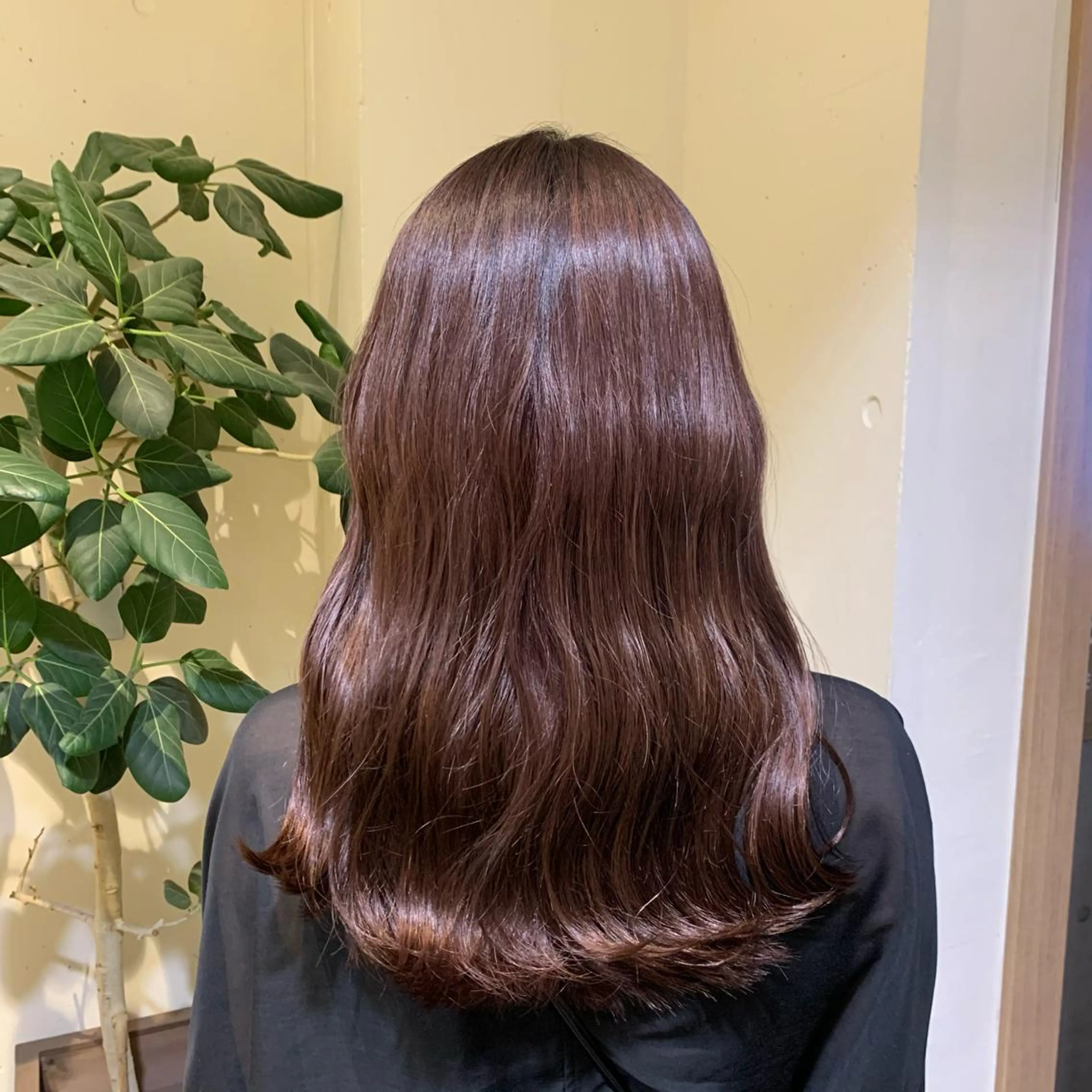 ロング カット ヘアカラー トリートメント soëll所属・🤍そぶえ　ゆうな/ 暖色カラー/縮毛矯正のヘアスタイル