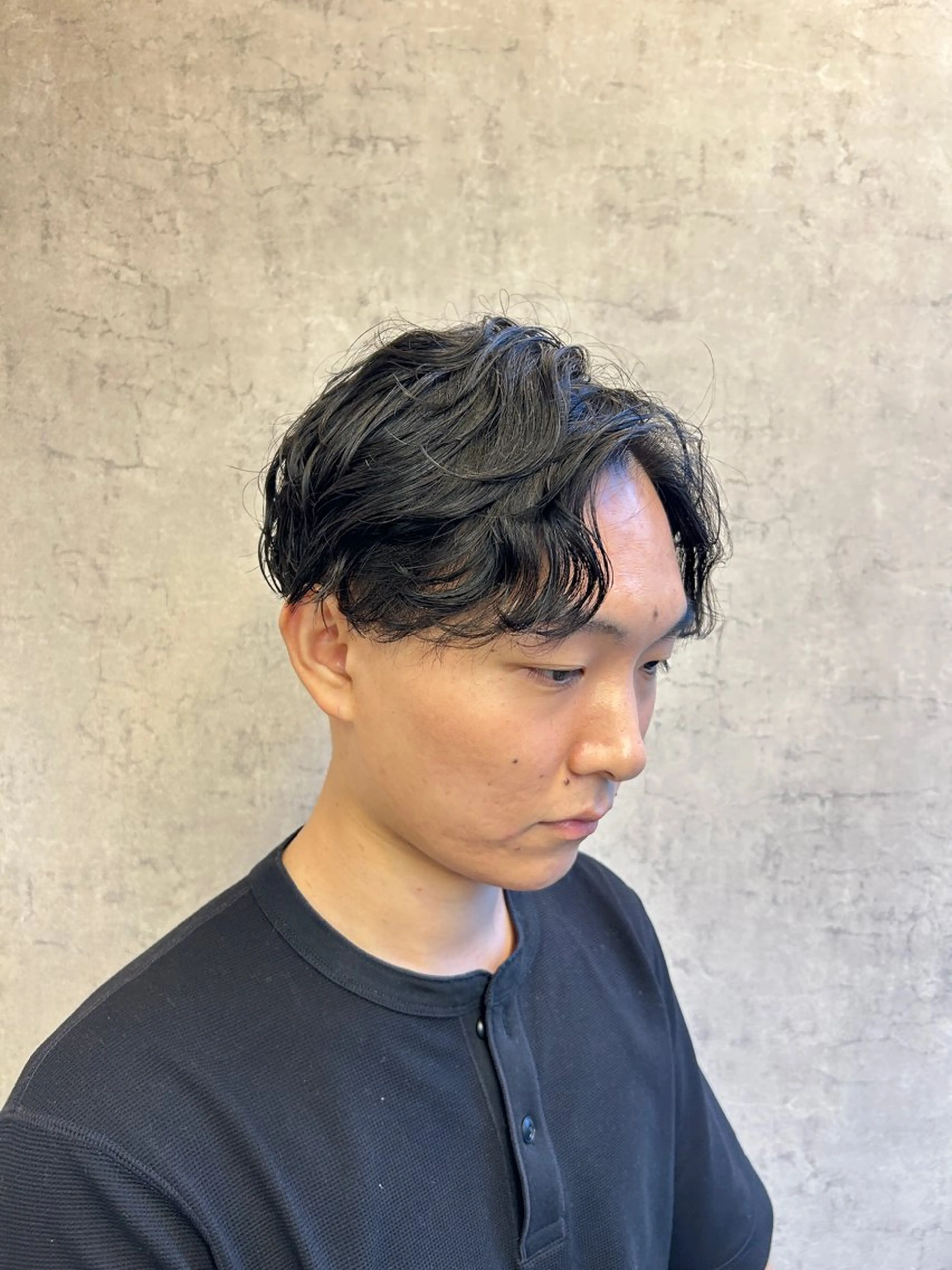 パーマ メンズ カット パーマ 🌻柳谷 心渚🌻のヘアスタイル