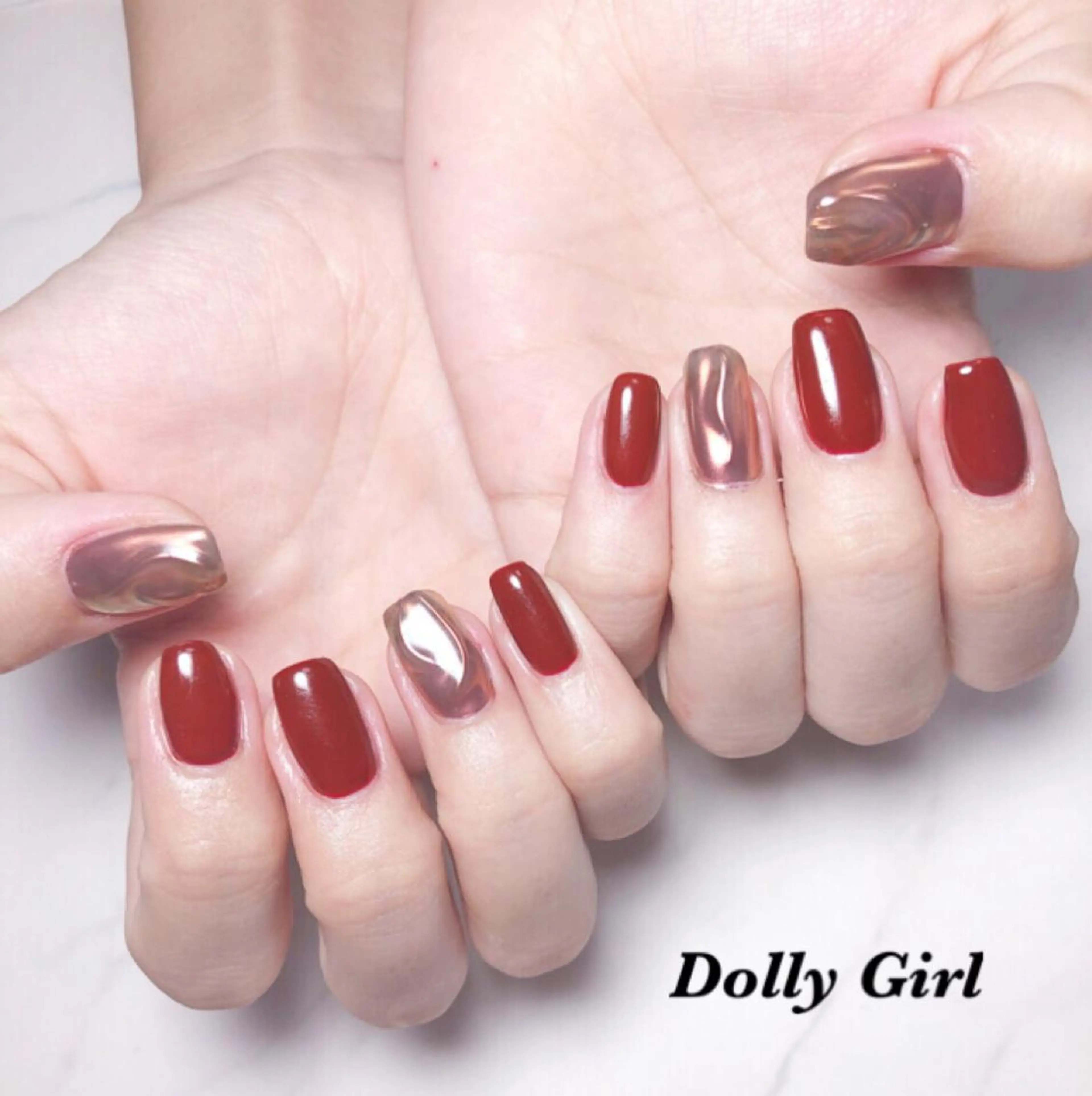 ネイル 個室ネイルサロンDolly  Girl〜ドーリーガール〜所属・DollyGirl KYOKOのネイルデザイン