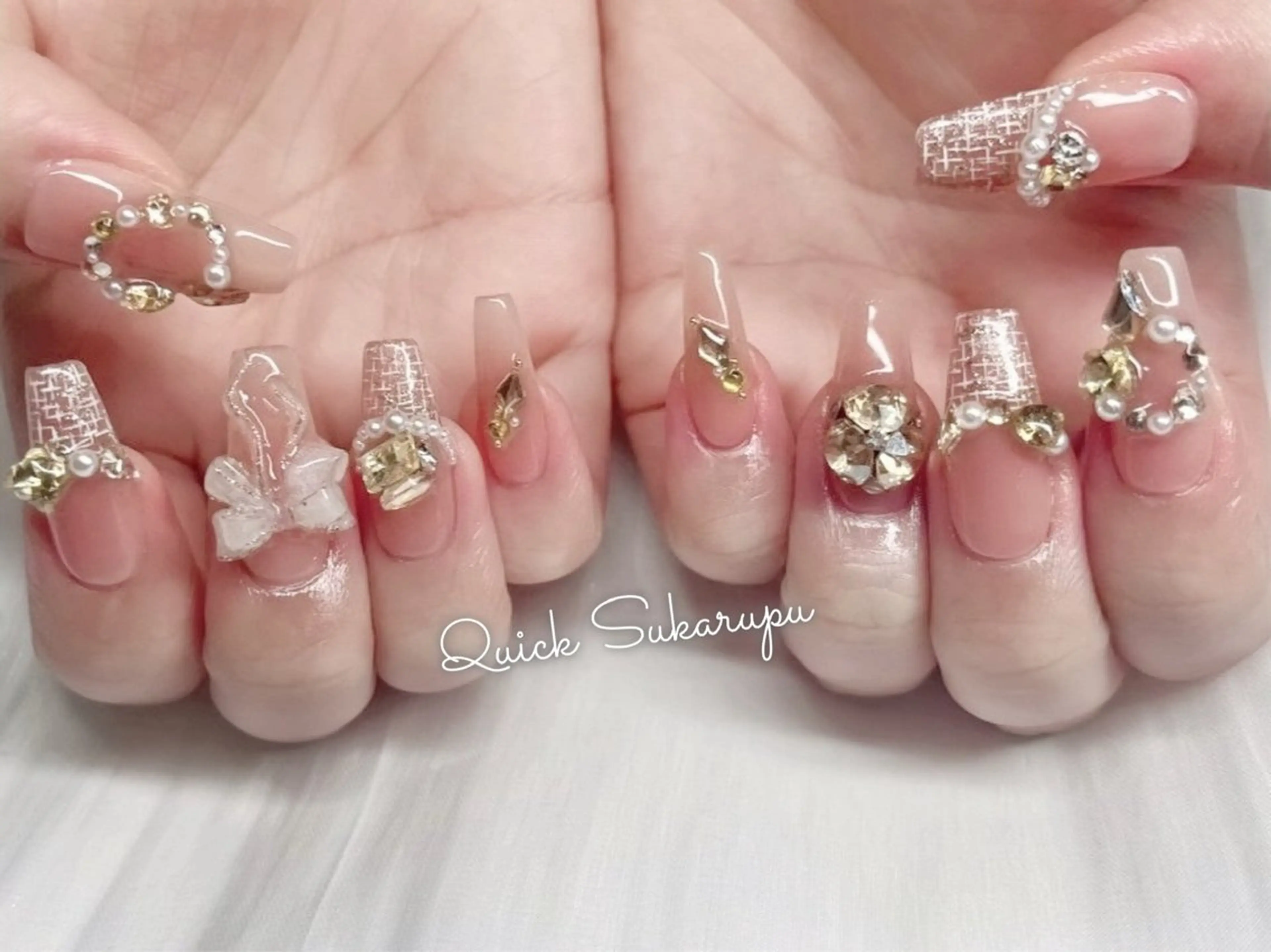 ネイル ハンドネイル Quick Sukarupu新宿のネイルデザイン