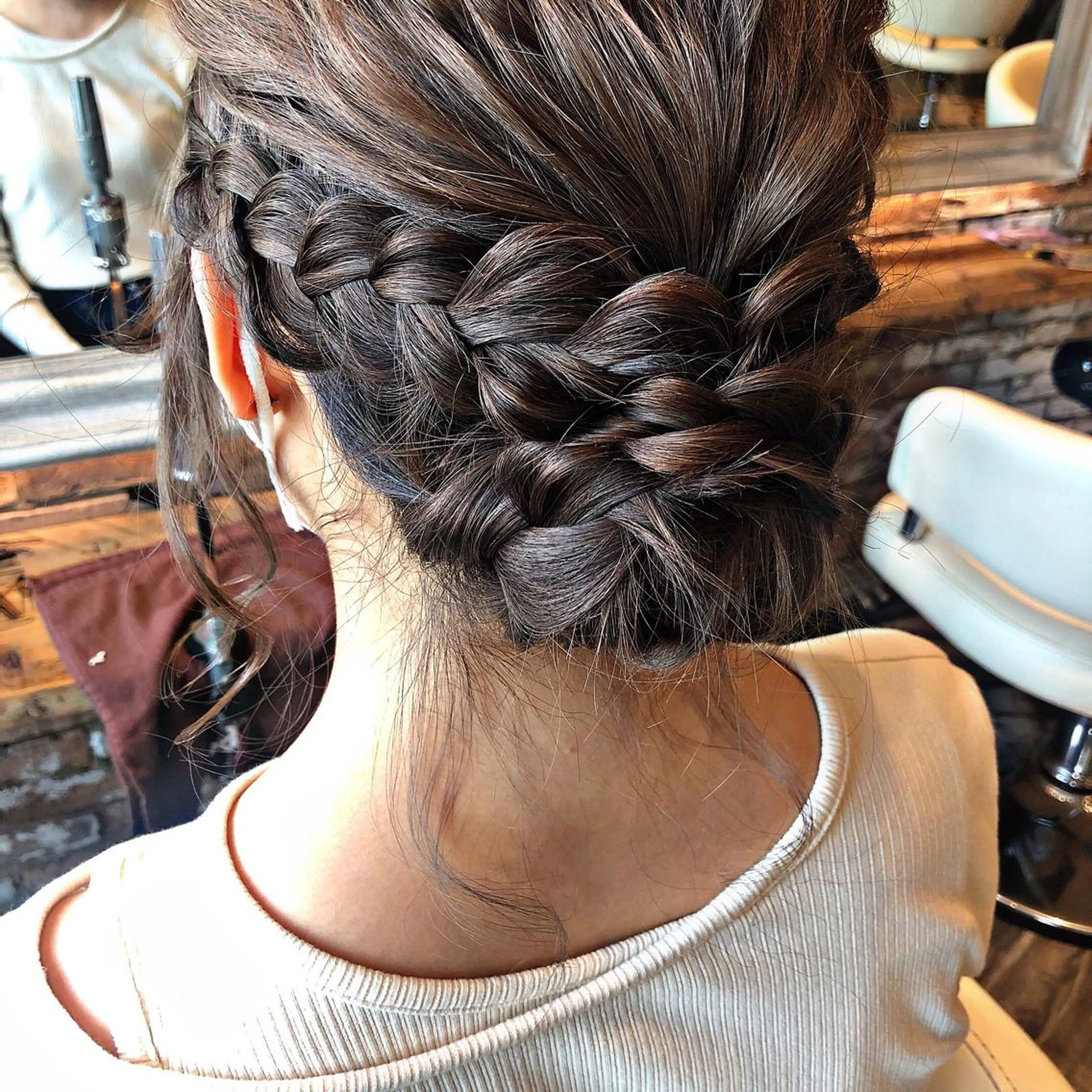 ミディアム ヘアセット Hair salon mutto所属・似合わせスタイル 🌹mao🌹のヘアスタイル