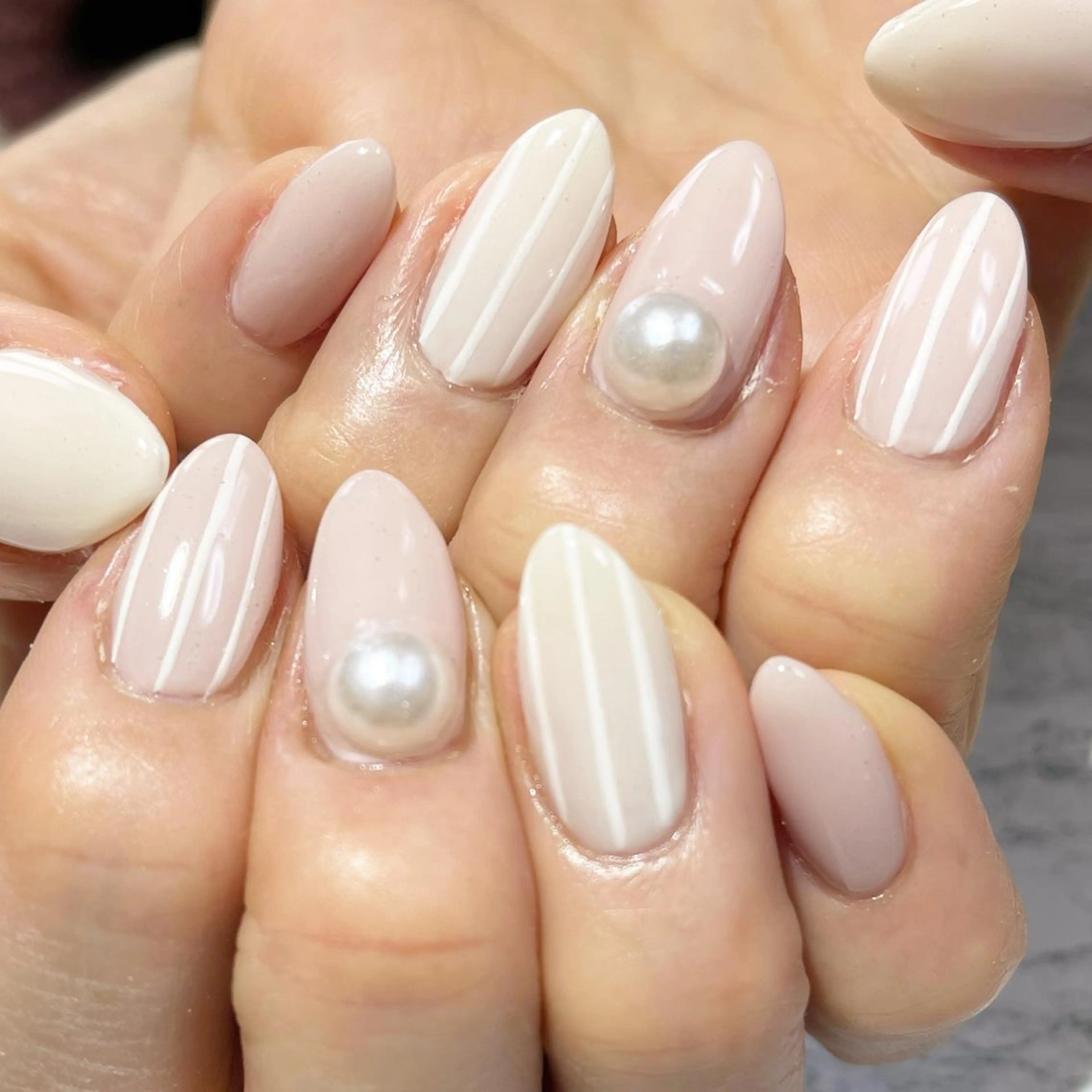 ネイル フットネイル ニュアンスネイル ピンク シンプルネイル 春ネイル ネイル フフラ所属・nail fufla ♡yamane♡のネイルデザイン