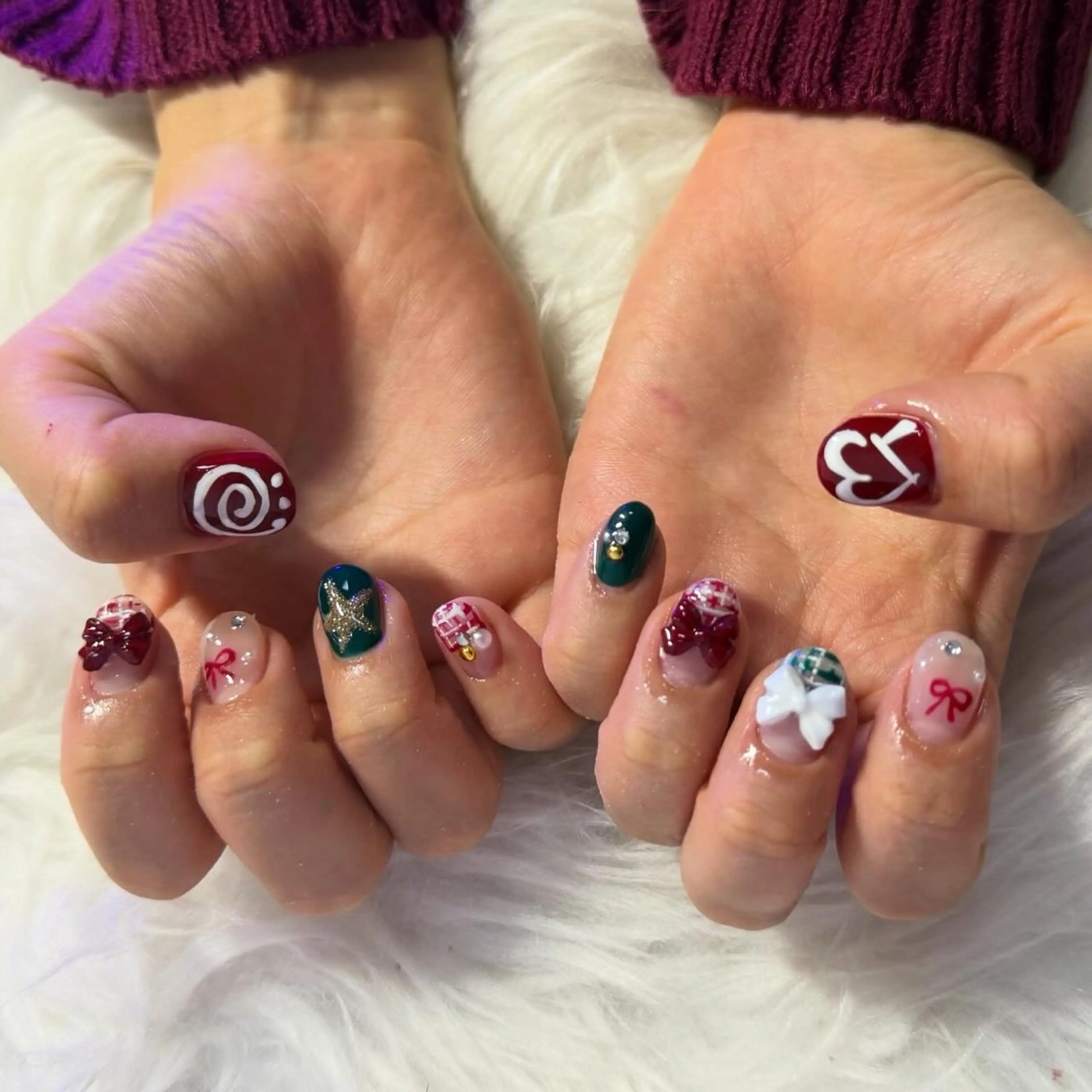 ショート ハンドネイル mao .のネイルデザイン