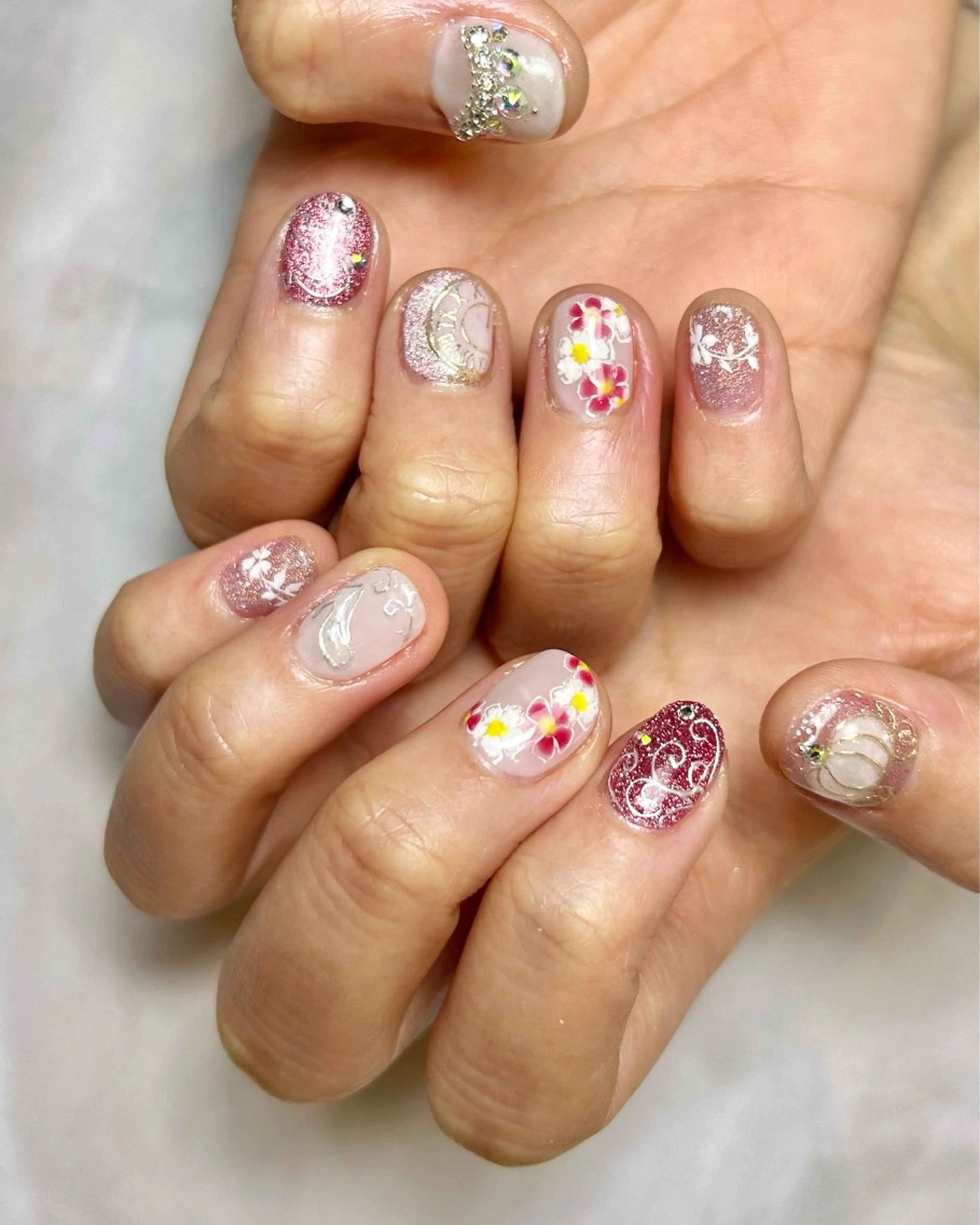 ネイル アートネイル 持ち込み ハンドネイル Reflection marikoのネイルデザイン