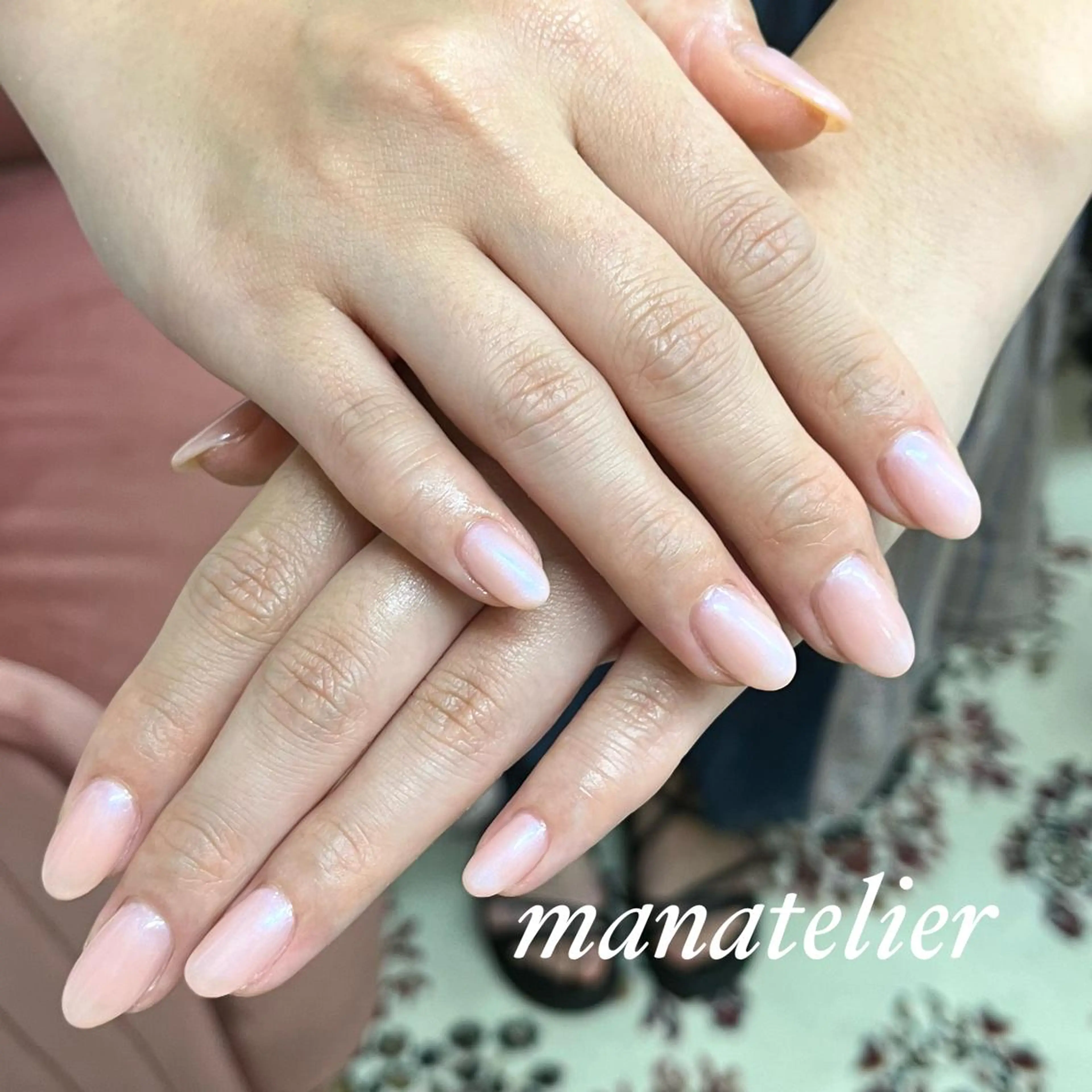 ネイル ピンク ハンドネイル manatelier マナトリエのネイルデザイン