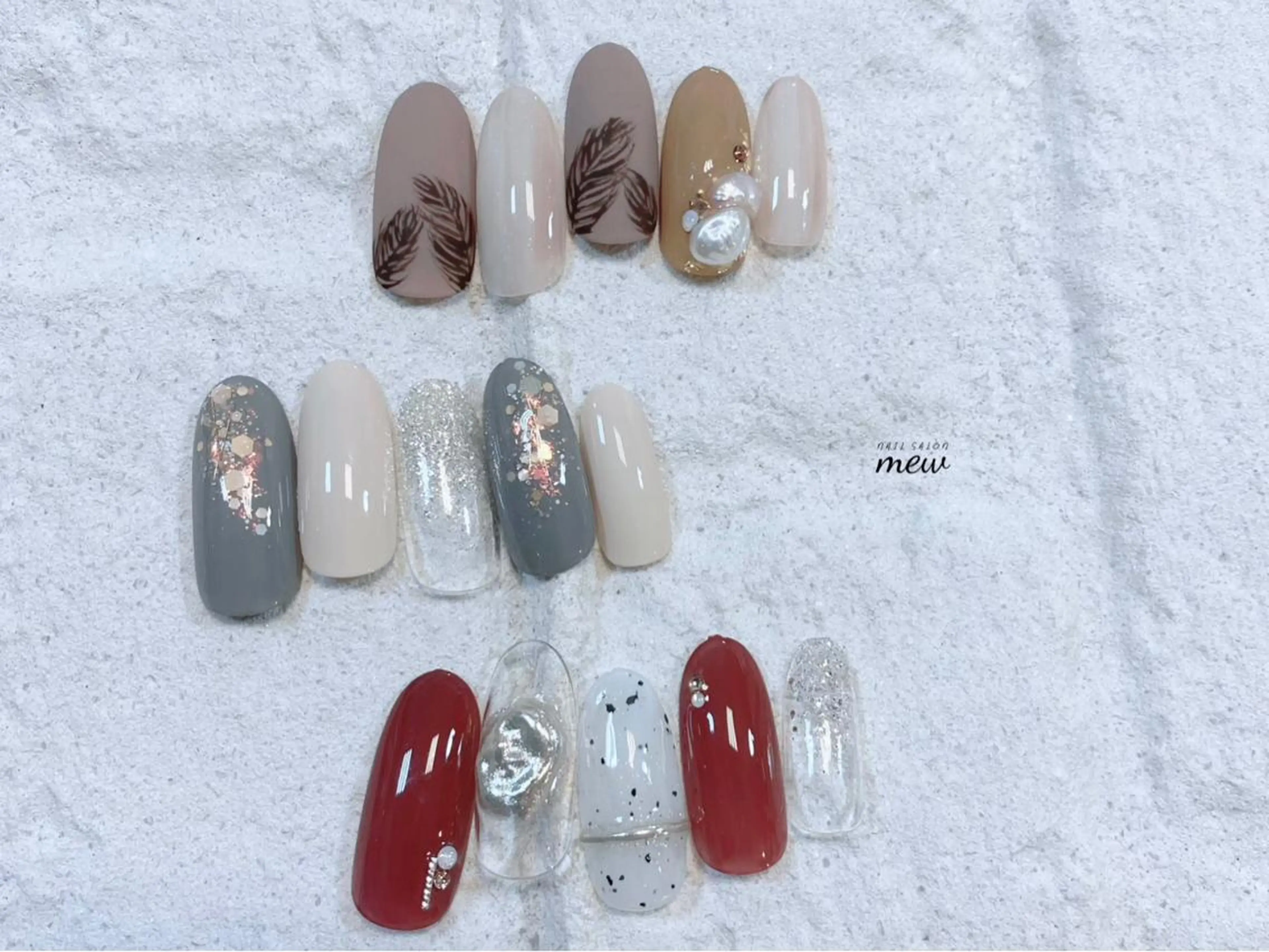 ネイル ハンドネイル Nail salon mewのネイルデザイン