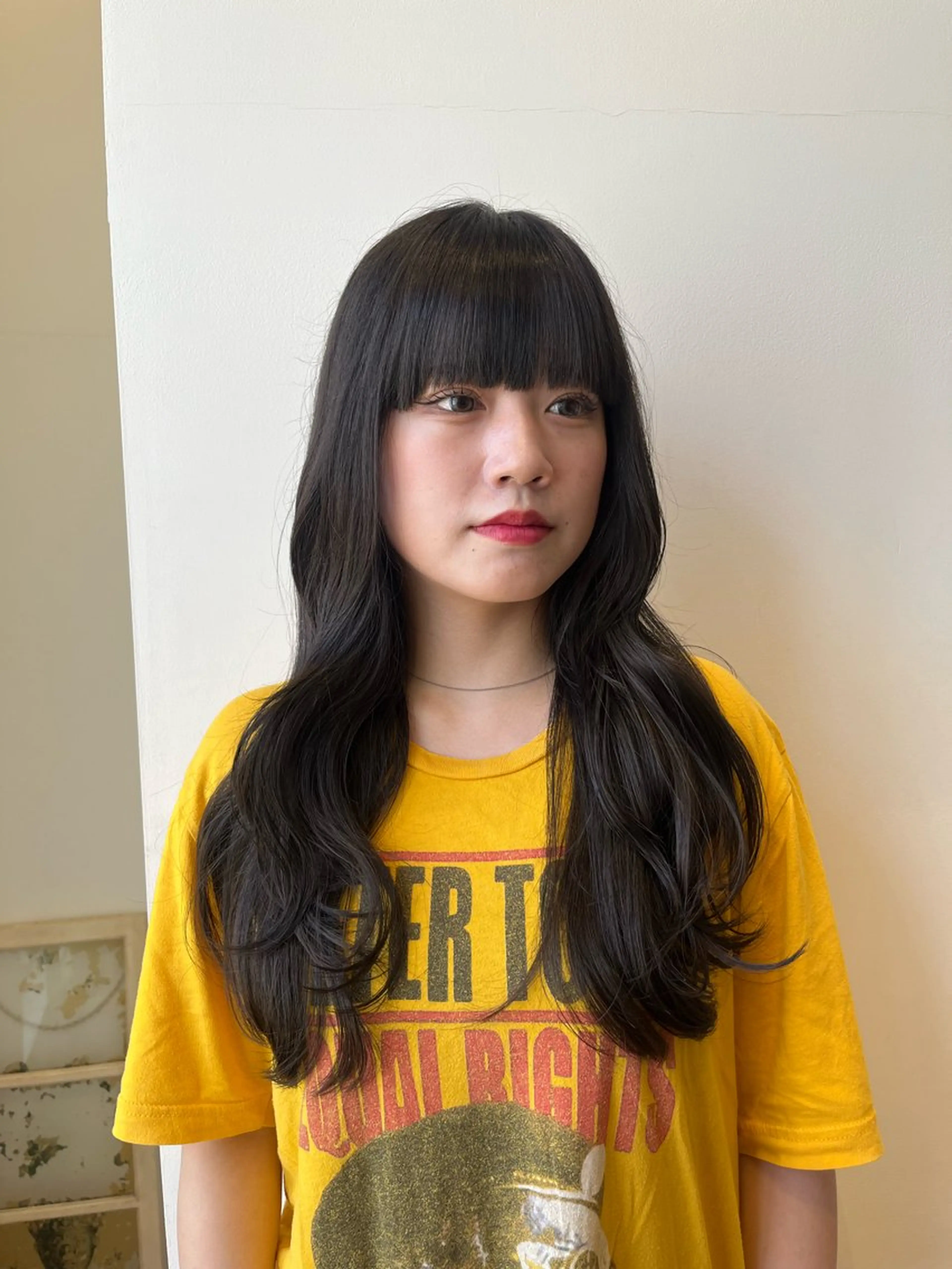 ロング カラー ヘアカラー 暖色カラー/似合わせ カット/名古屋/辻のヘアスタイル