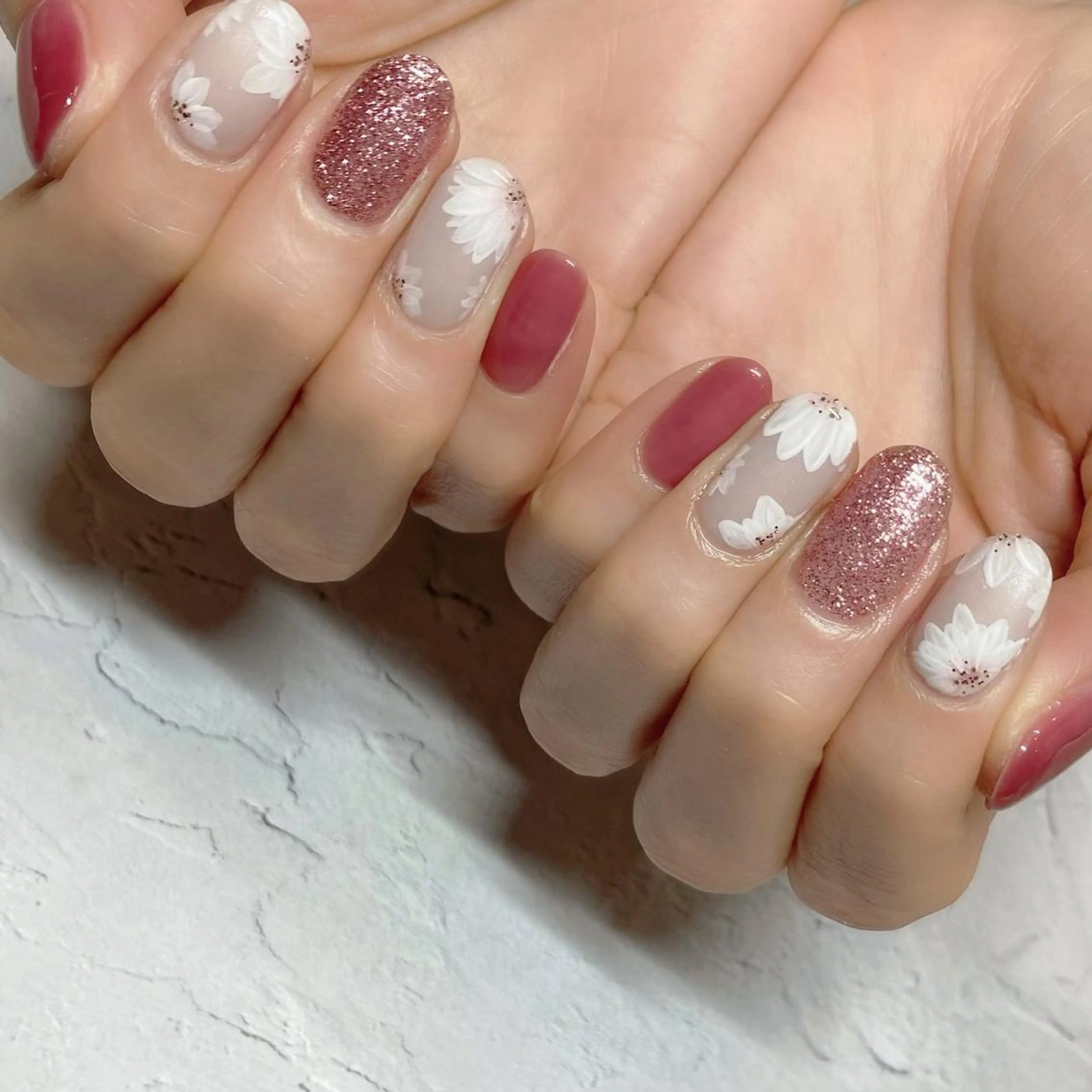 ネイル ハンドネイル Sympa:) YURIKAのネイルデザイン