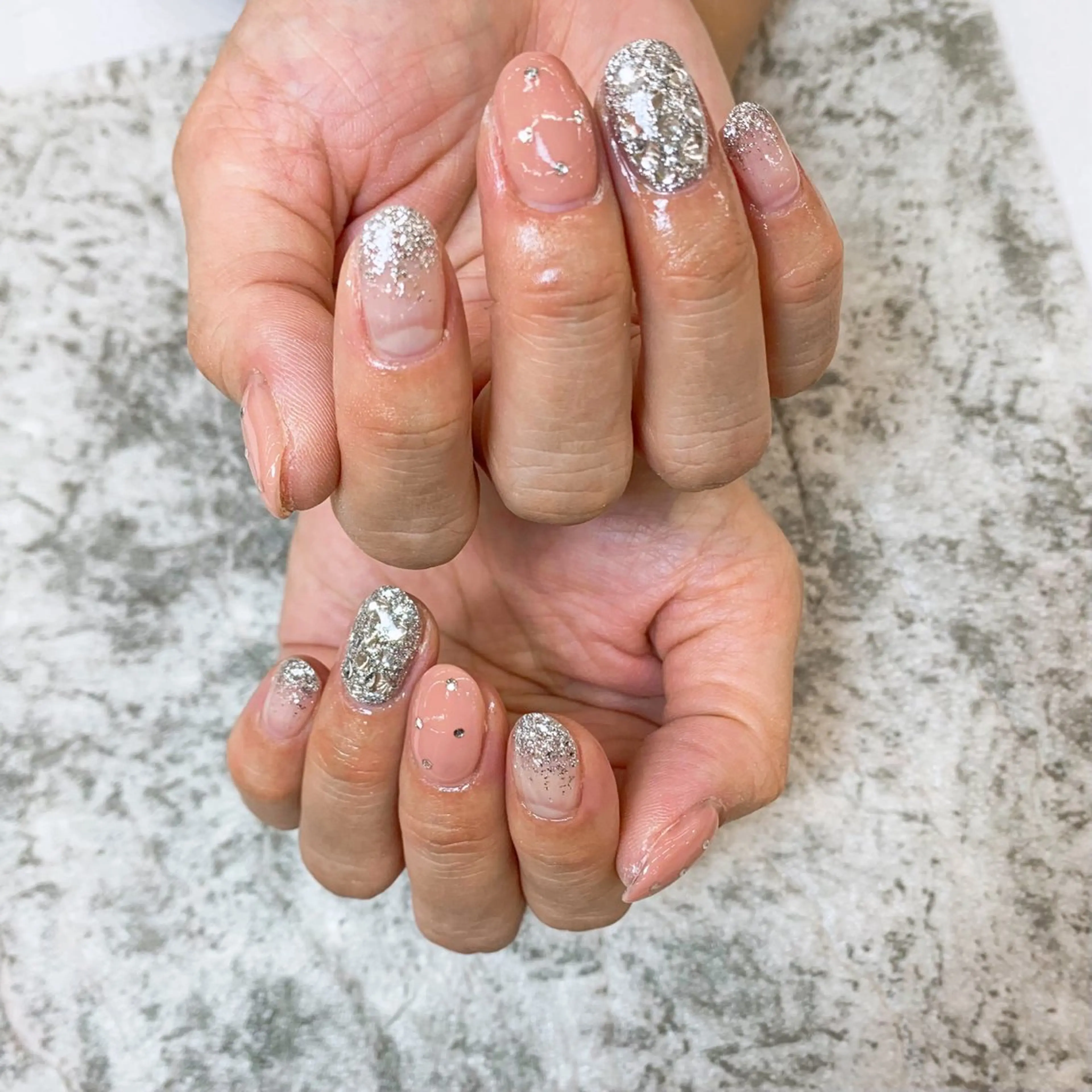 ネイル ⭐︎休業中の練習⭐︎ JNA認定講師髙橋のネイルデザイン