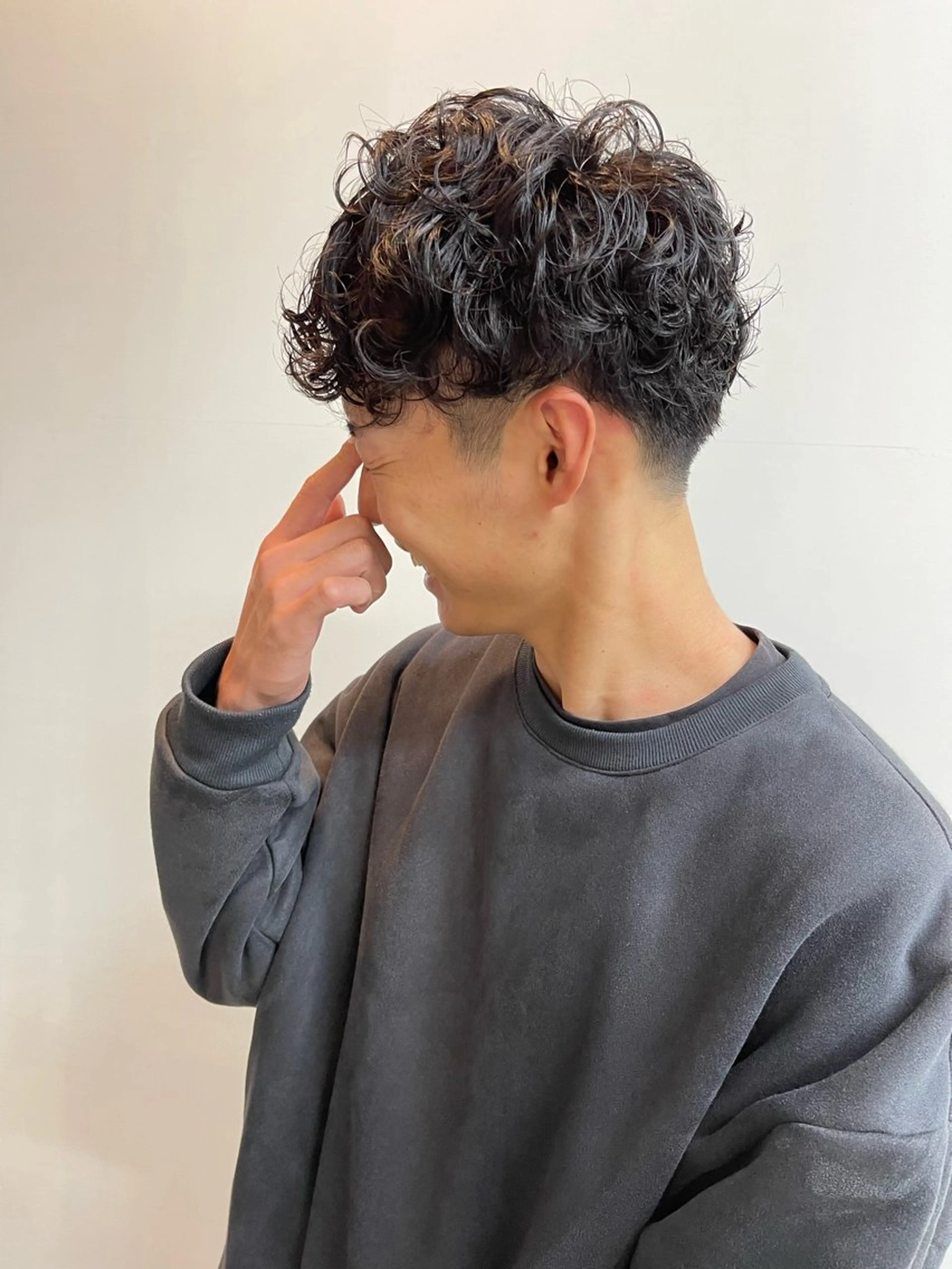 パーマ メンズ Terve.野崎 真里奈のヘアスタイル