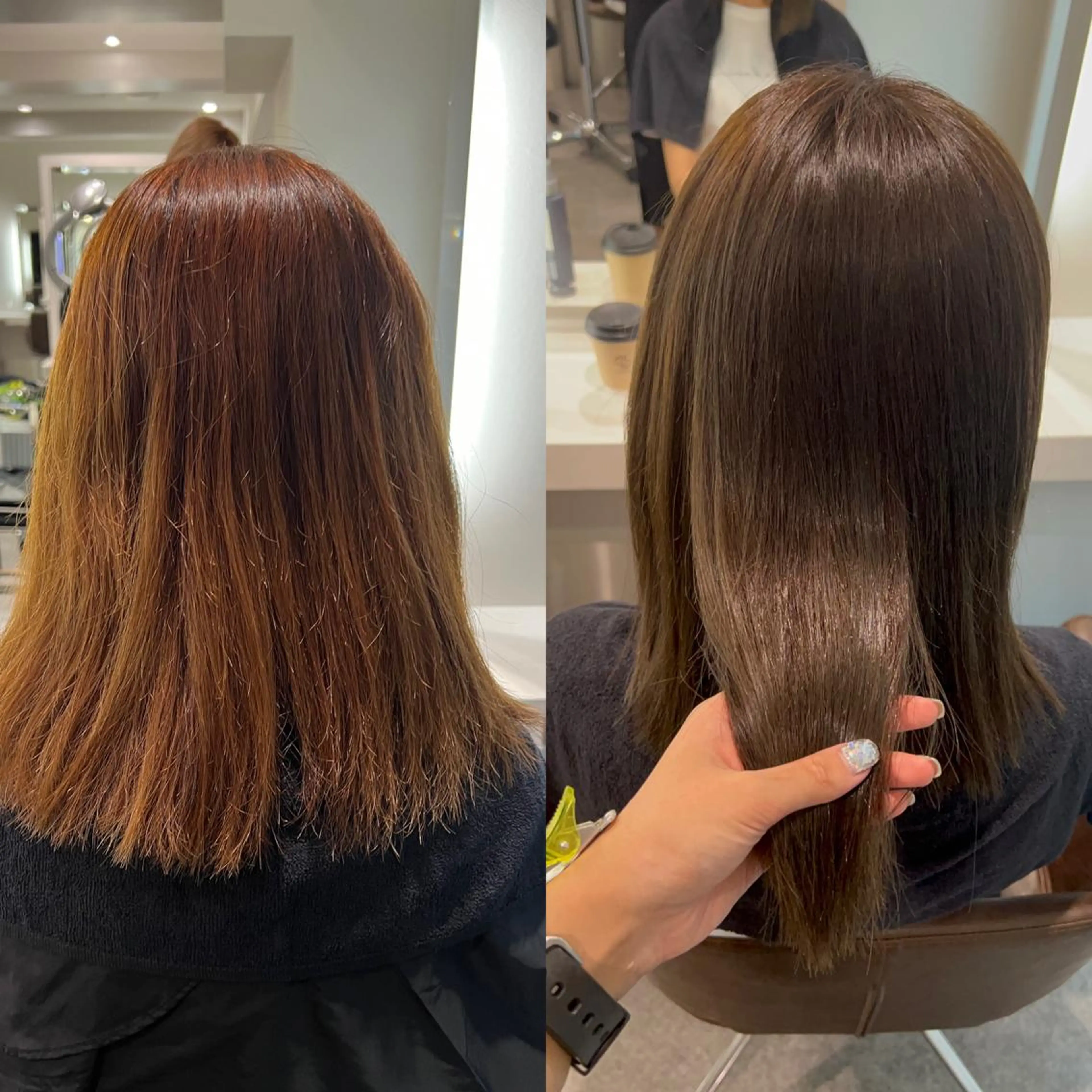 ミディアム カラー 垢抜けのプロ🪄 honoのヘアスタイル