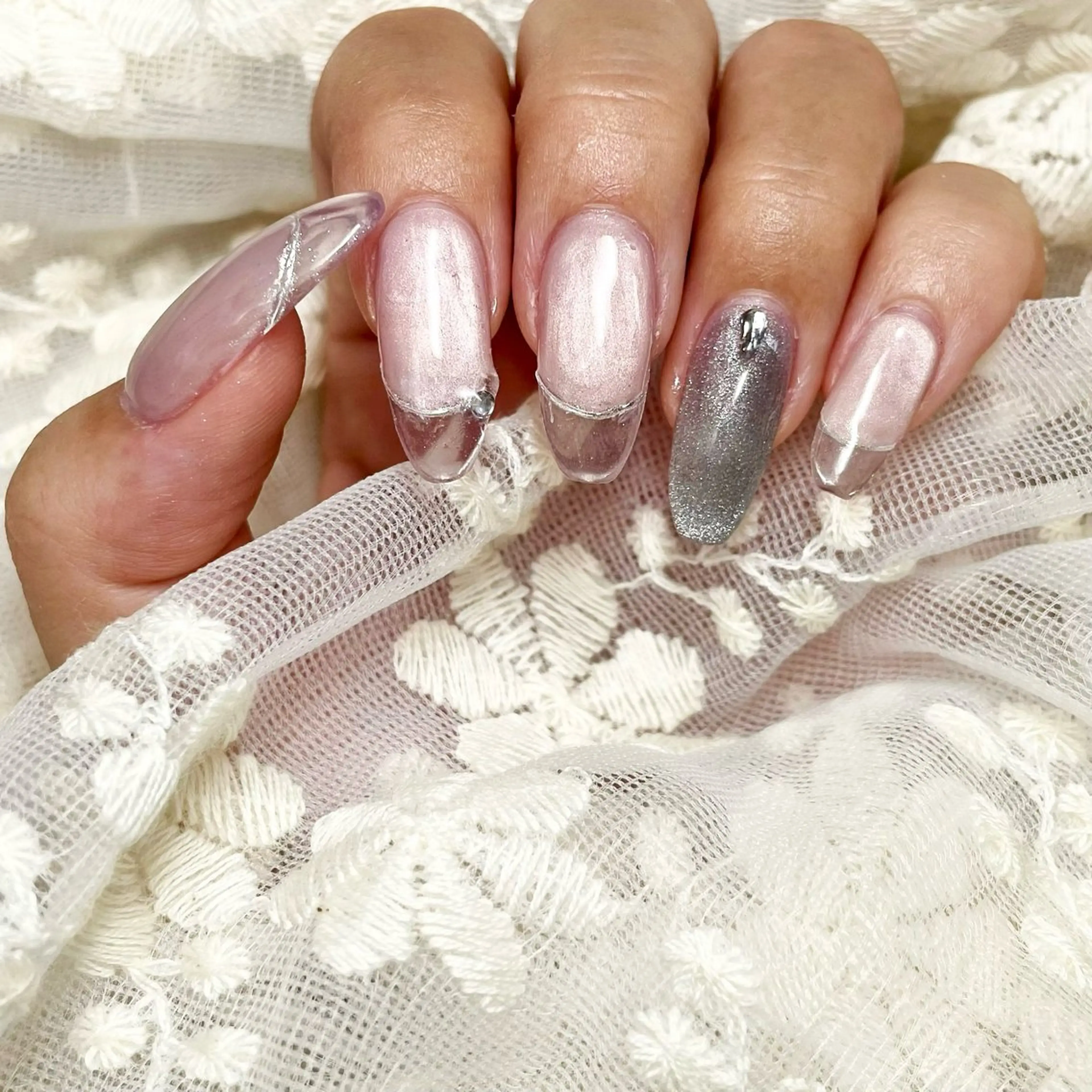 ハンド アートし放題+10本長さ出し（オフ込み。他店オフもOK）の写真