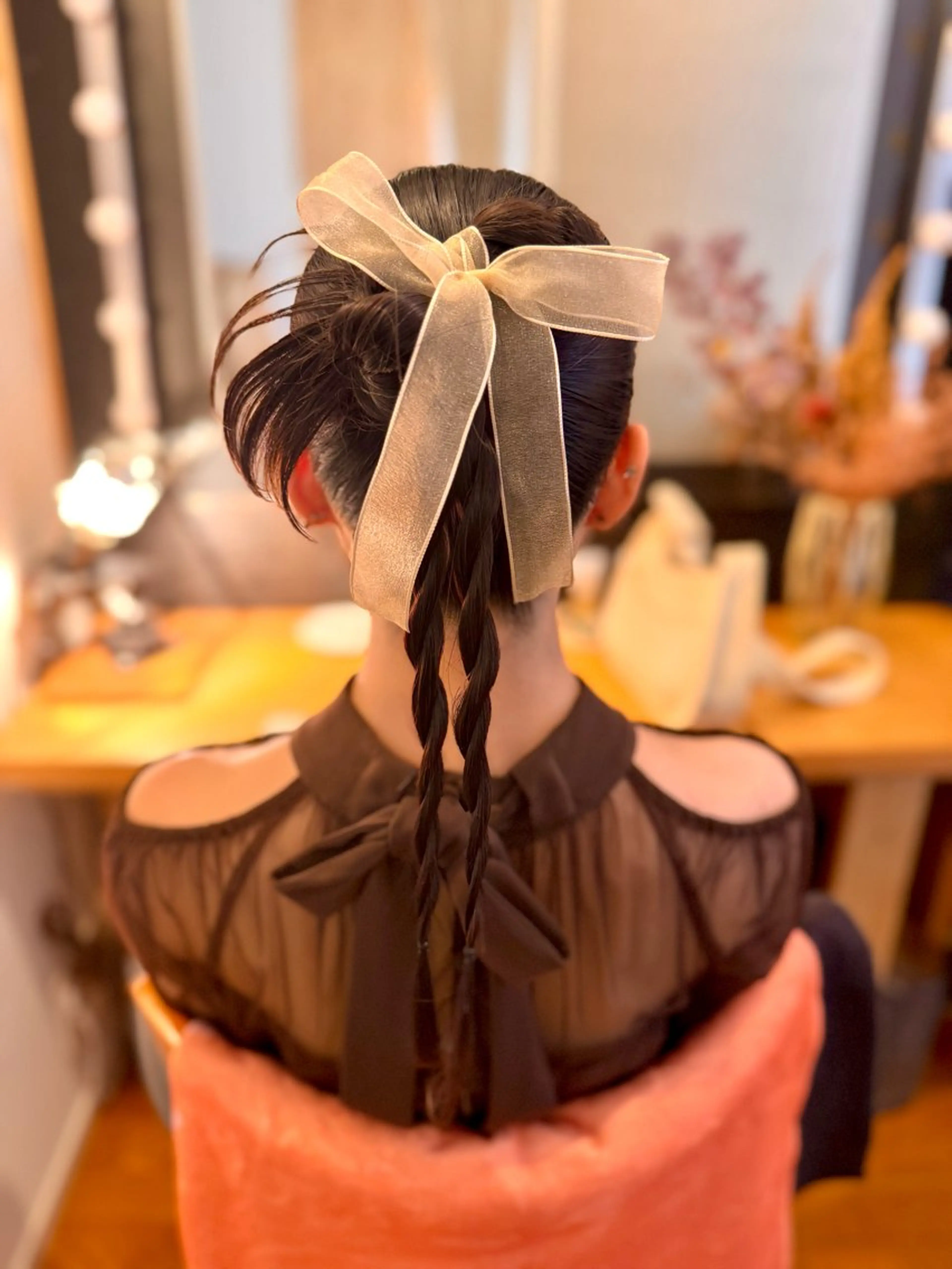 ロング ヘアセット 札幌円山ヘアメイク/ バーガスのヘアスタイル