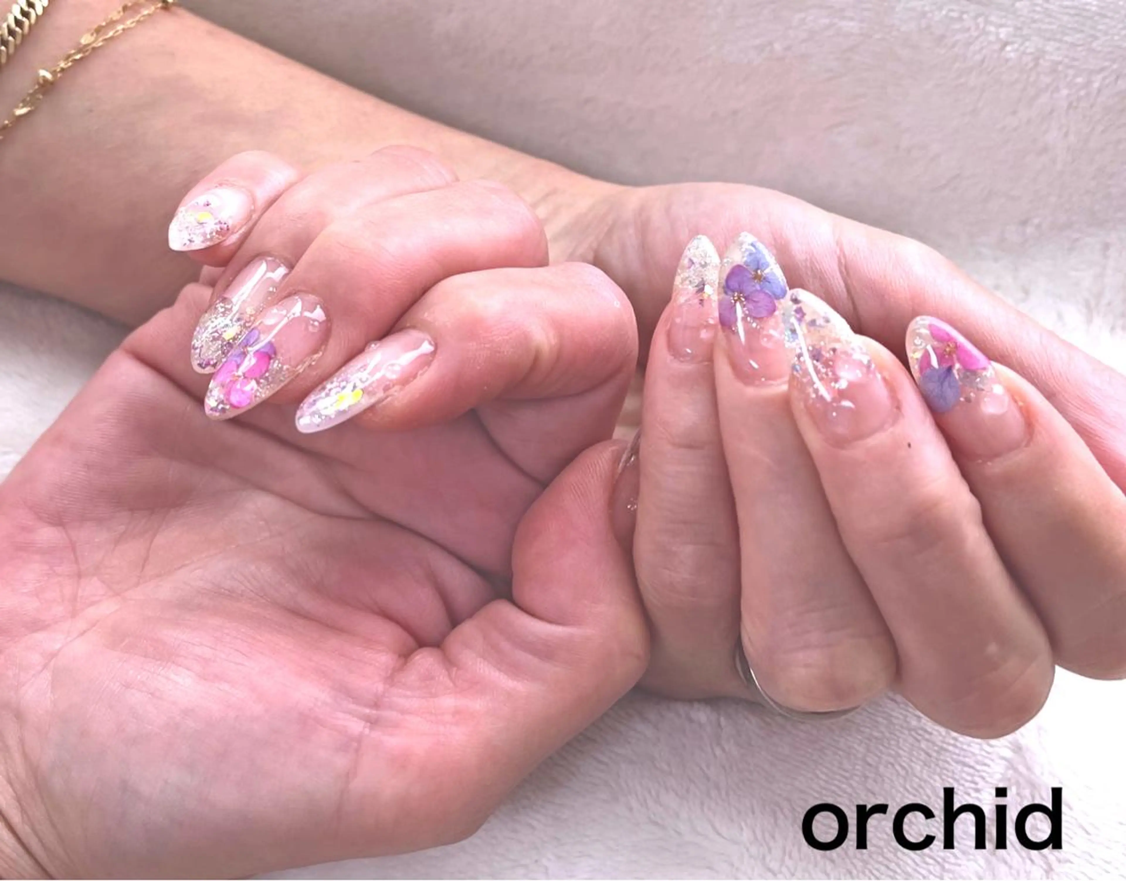 ネイル orchid ♡オーキッドのネイルデザイン