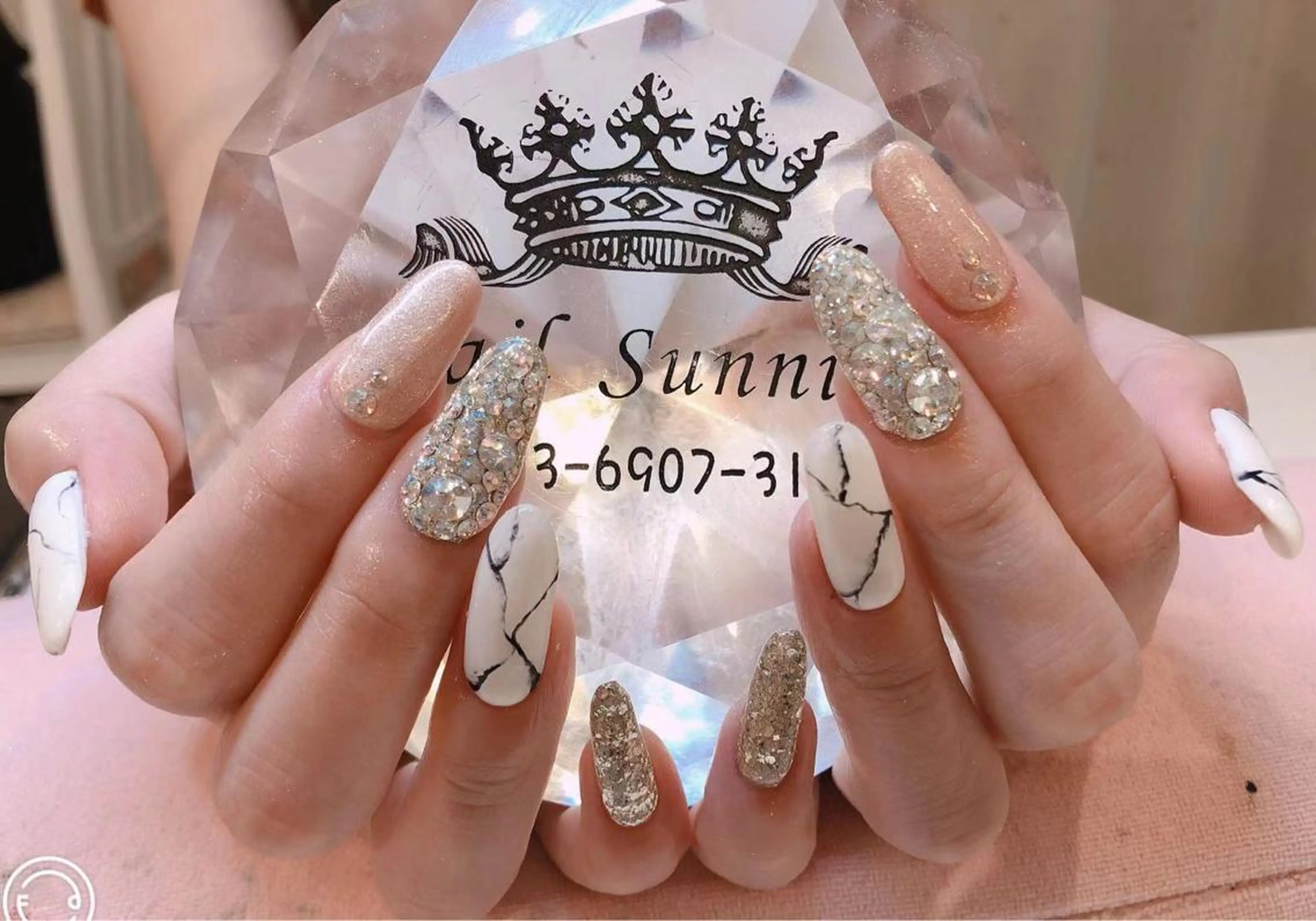 ネイル 長さだし専門店 M2　rikaのネイルデザイン