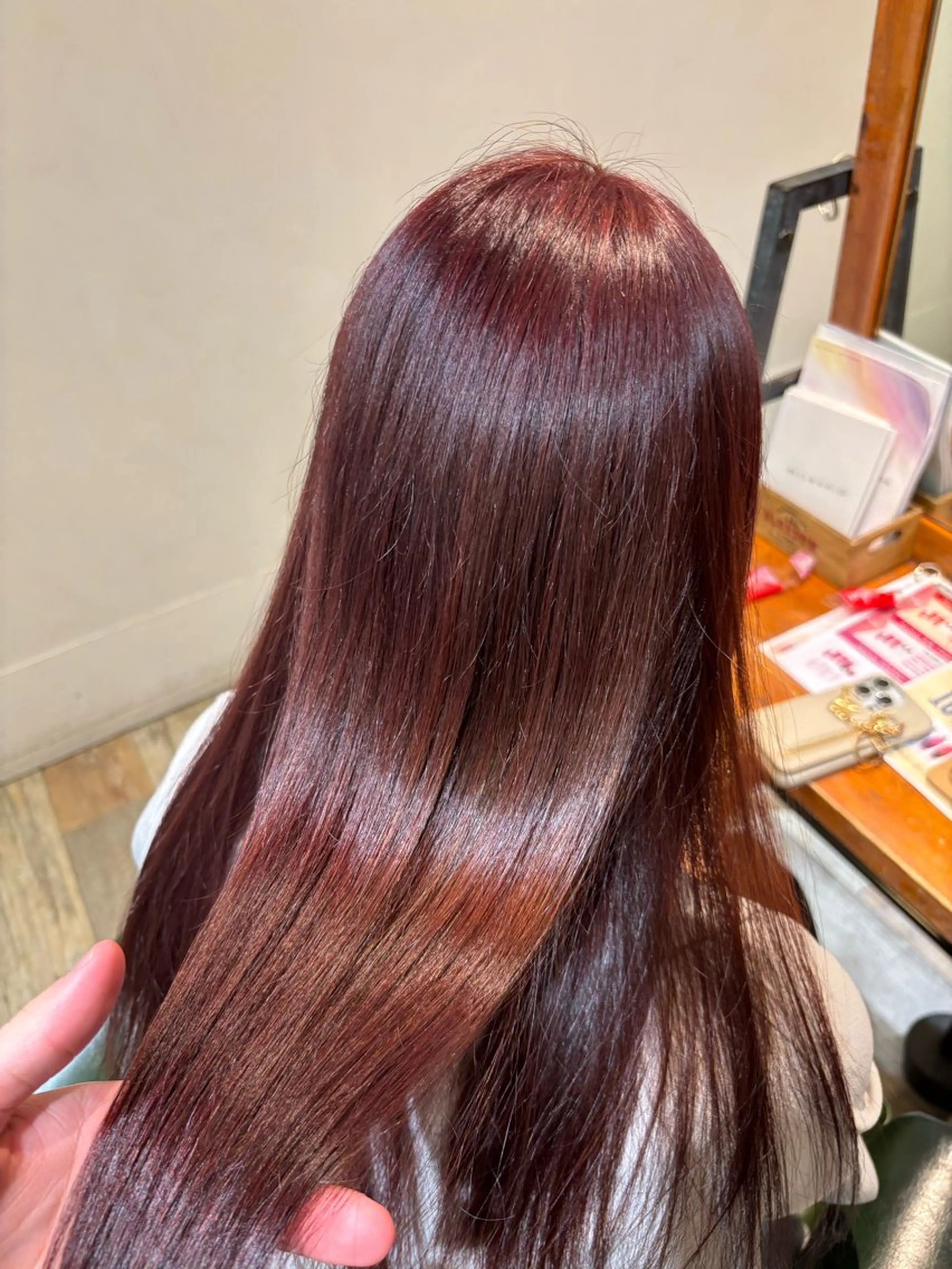 ロング エクステ/艶カラー /まつパ🌎はるかのヘアスタイル