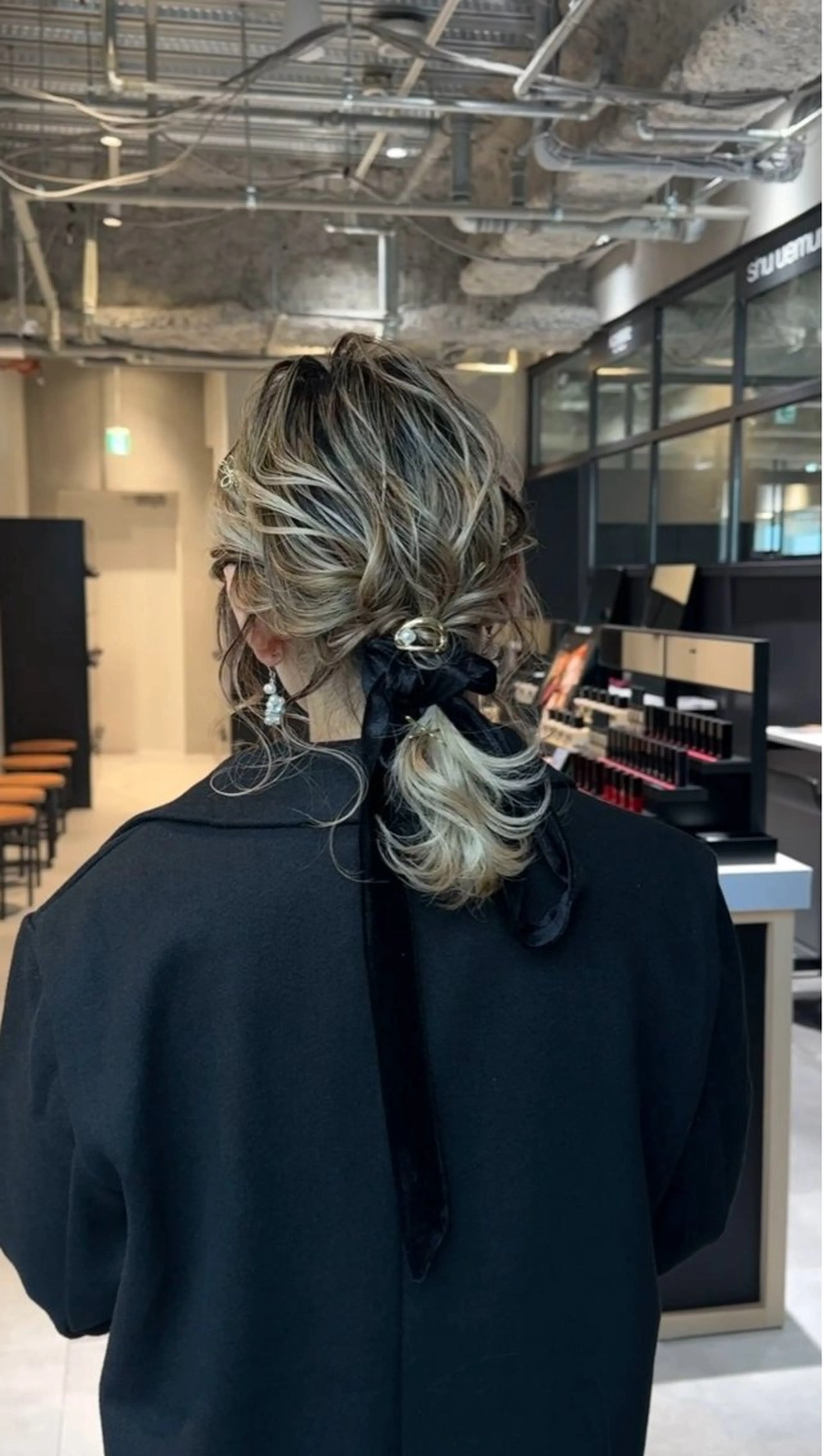 ミディアム カラー ヘアアレンジ ハイライトカラー ハイライト 似合わせカット/南内 しゅうき /✨のヘアスタイル