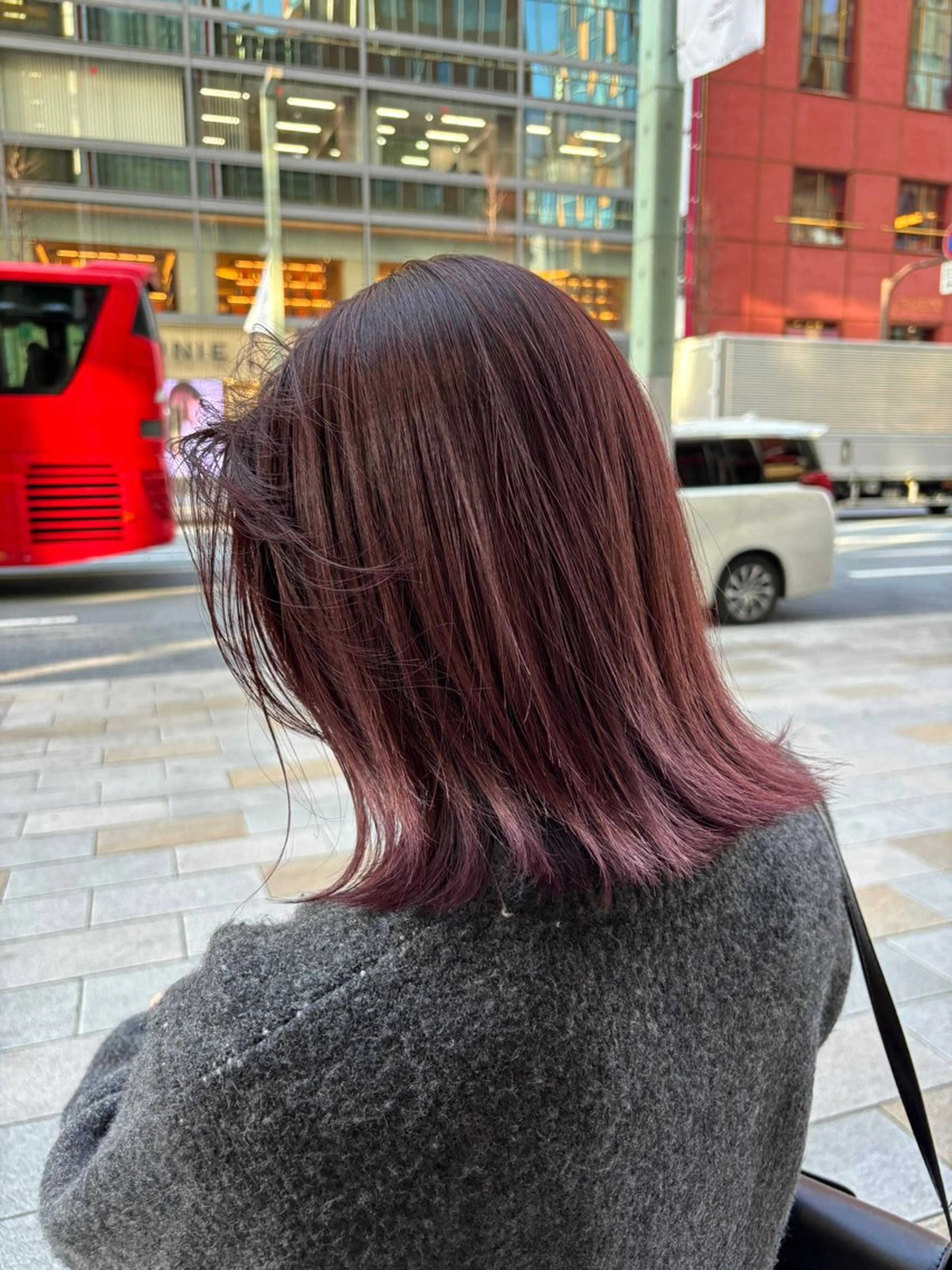 ミディアム カット ヘアカラー トリートメント 🫧髪質改善🫧 佐々木隆誠のヘアスタイル